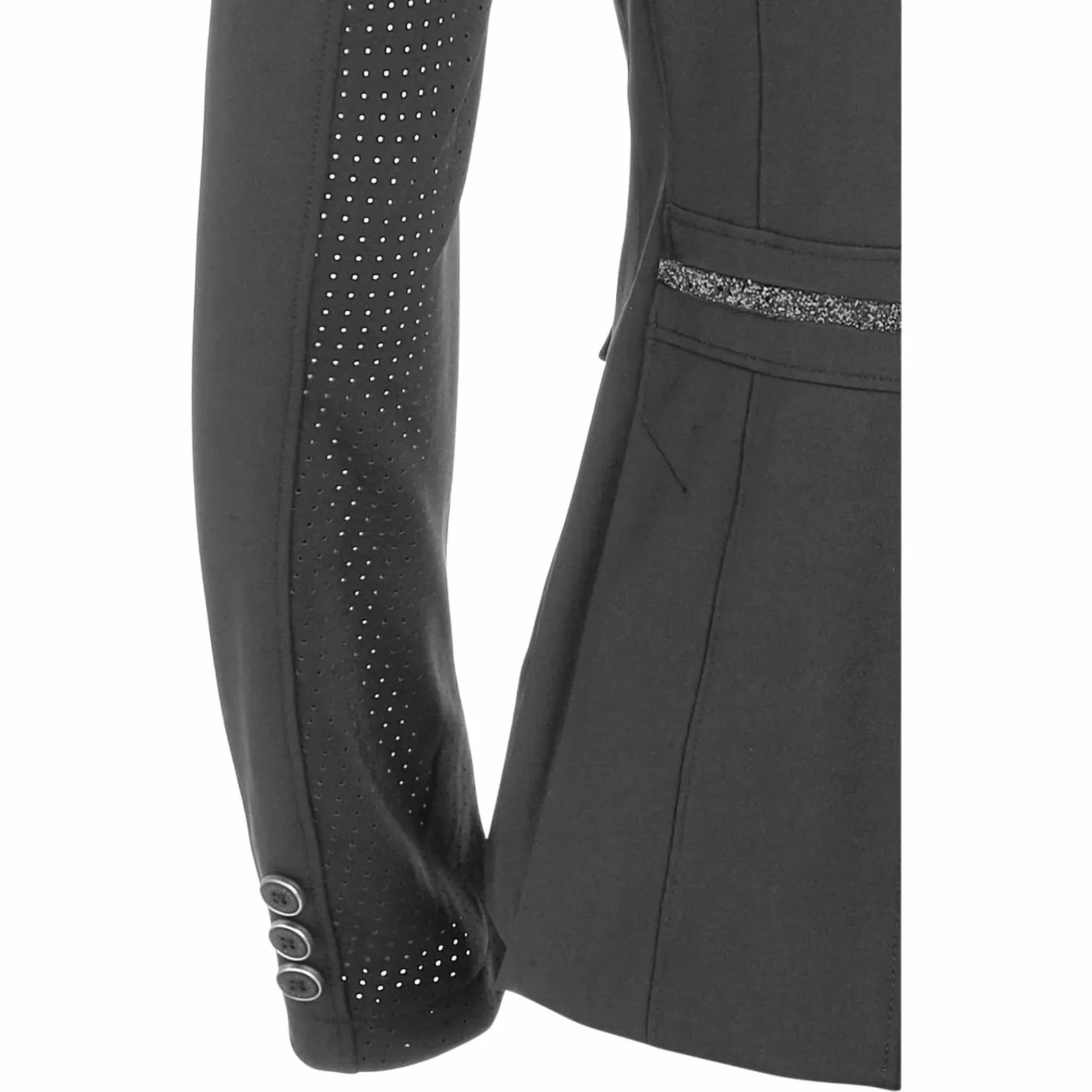 Schockemohle Amelie Ladies Show Jacket - Graphite - XSmall (UK 6)