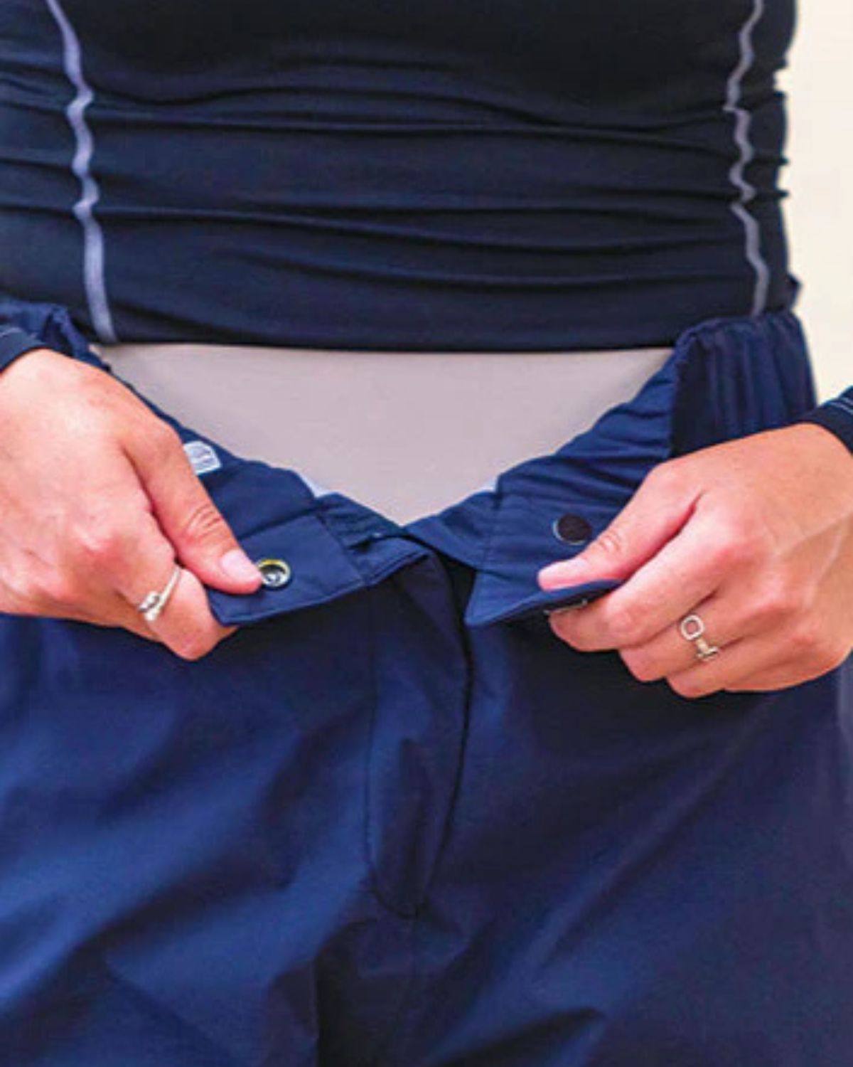 Woof Wear All Season Waterproof Riding Trousers Navy - L