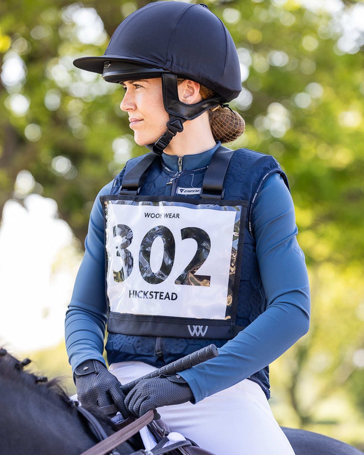 Woof Wear Event Number Bib Black