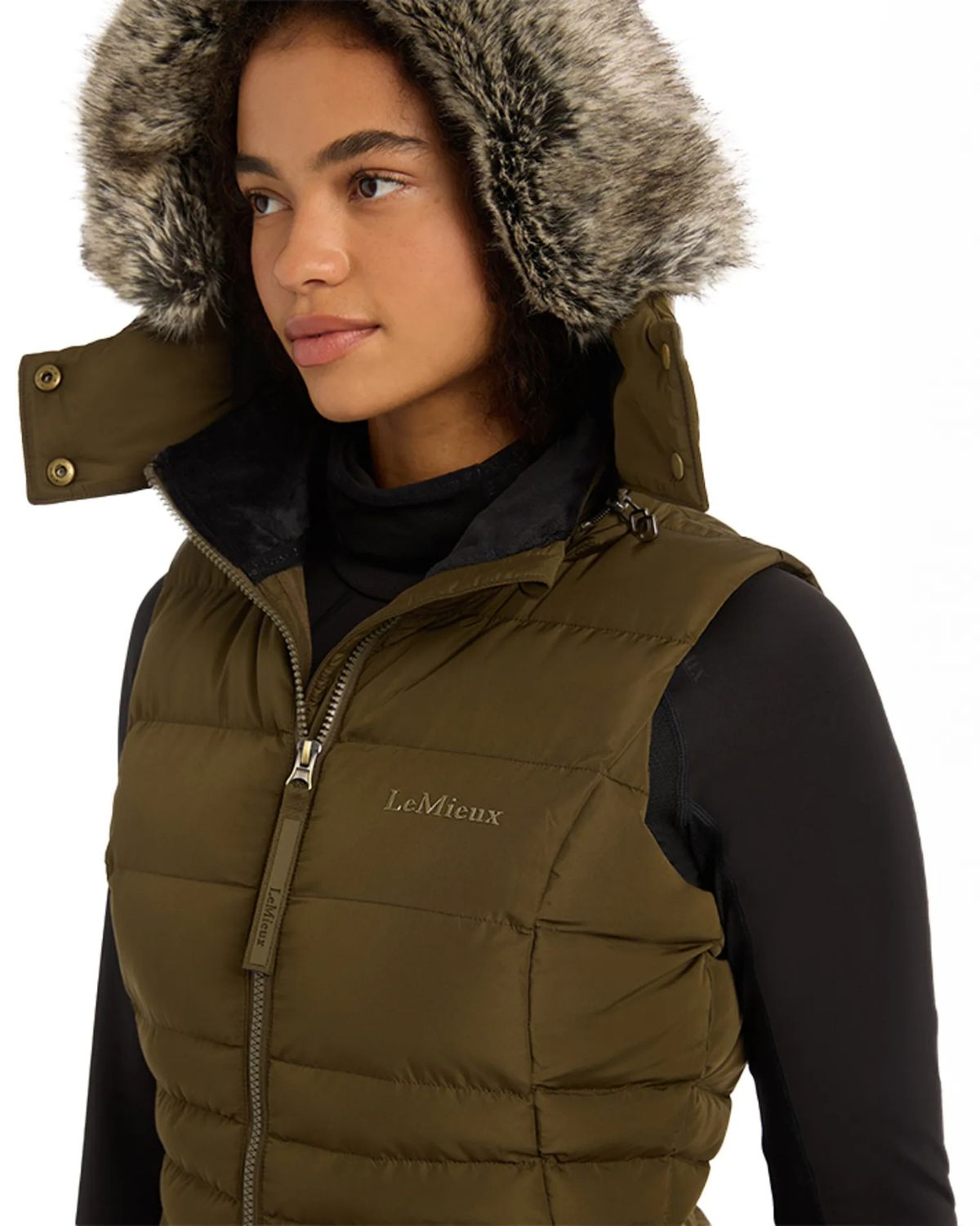 LeMieux Harper Longline Puffer Gilet Alpine