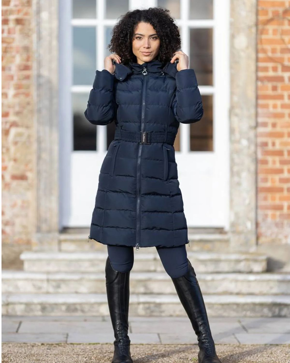 LeMieux Gina Three Quarter Coat Navy