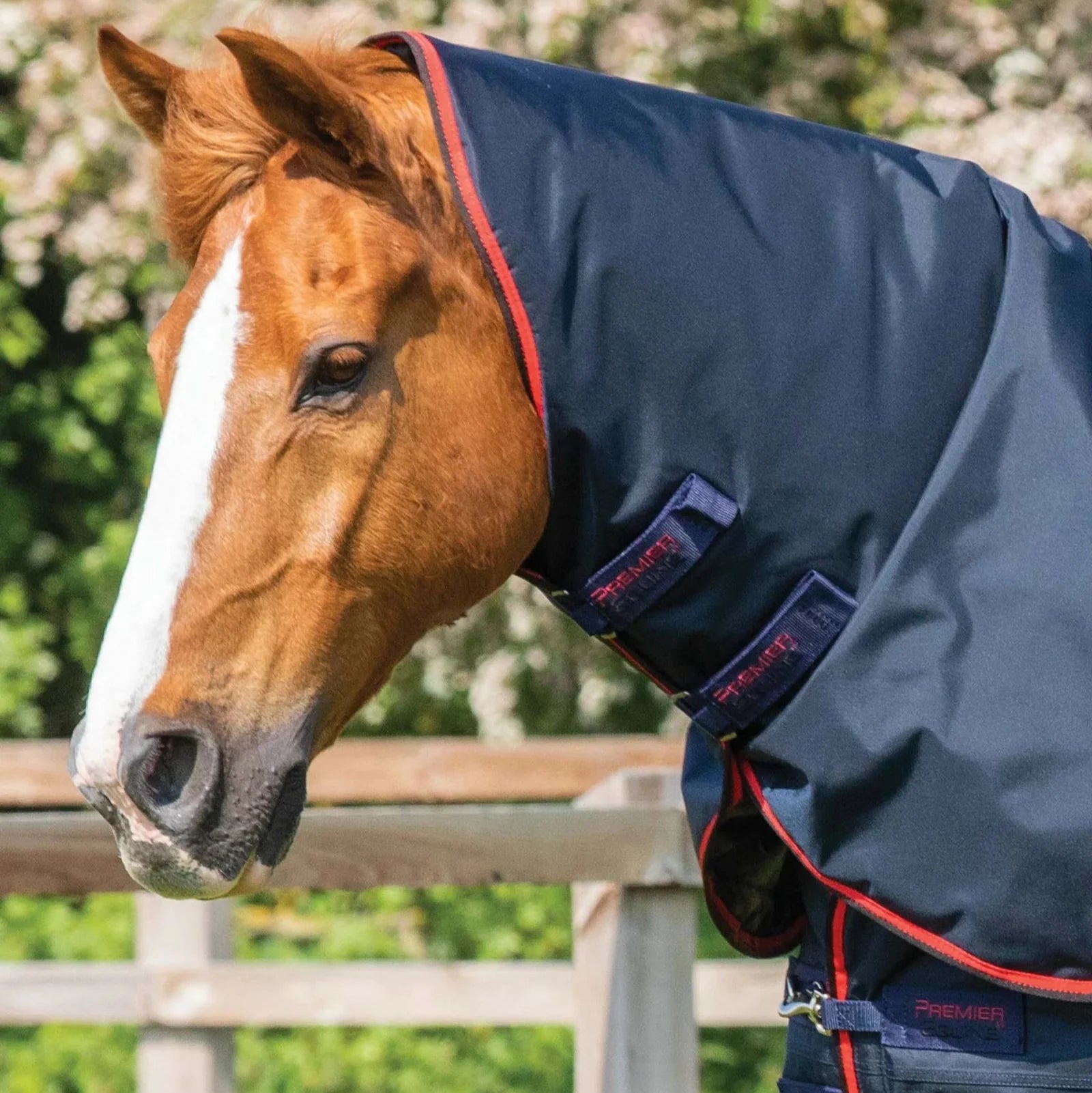 Premier Equine Buster 250g Turnout Rug with Classic Neck Cover Navy