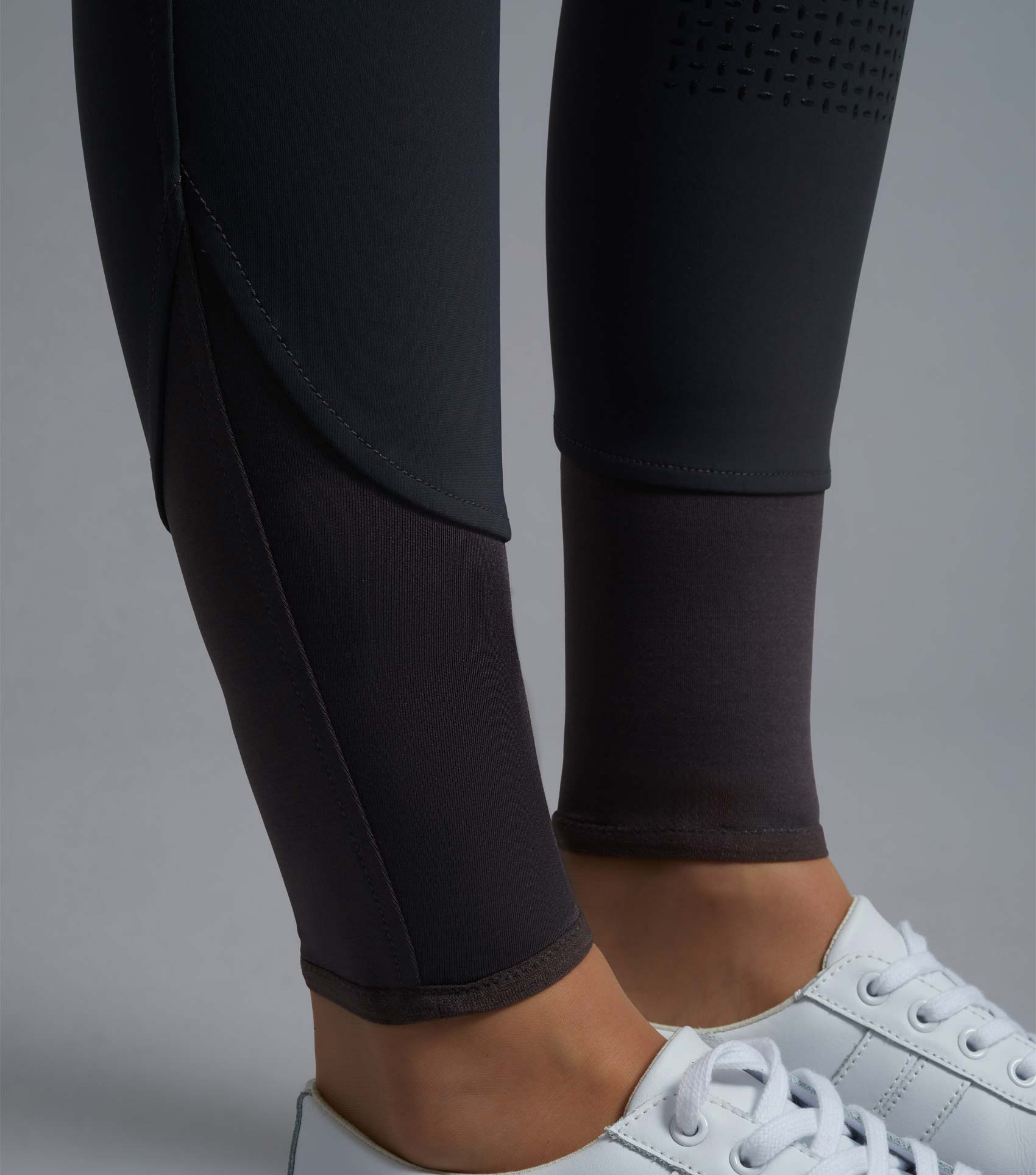 Premier Equine Carapello Ladies Full Seat Gel Riding Breeches Anthracite