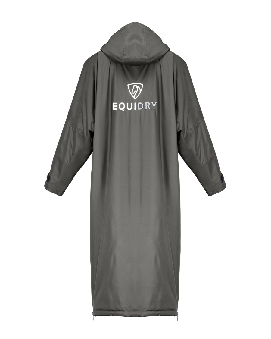 EQUIDRY Original Children's Thick Fleece Grey/Grey | 10-12yrs