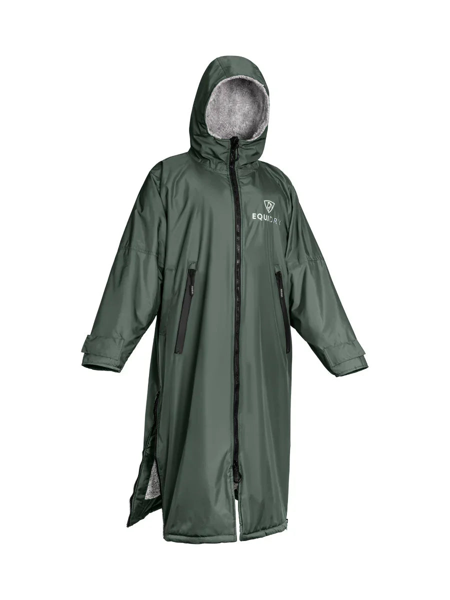 EQUIDRY Original Men's Thick Fleece Black Forest Green | XXS Tall