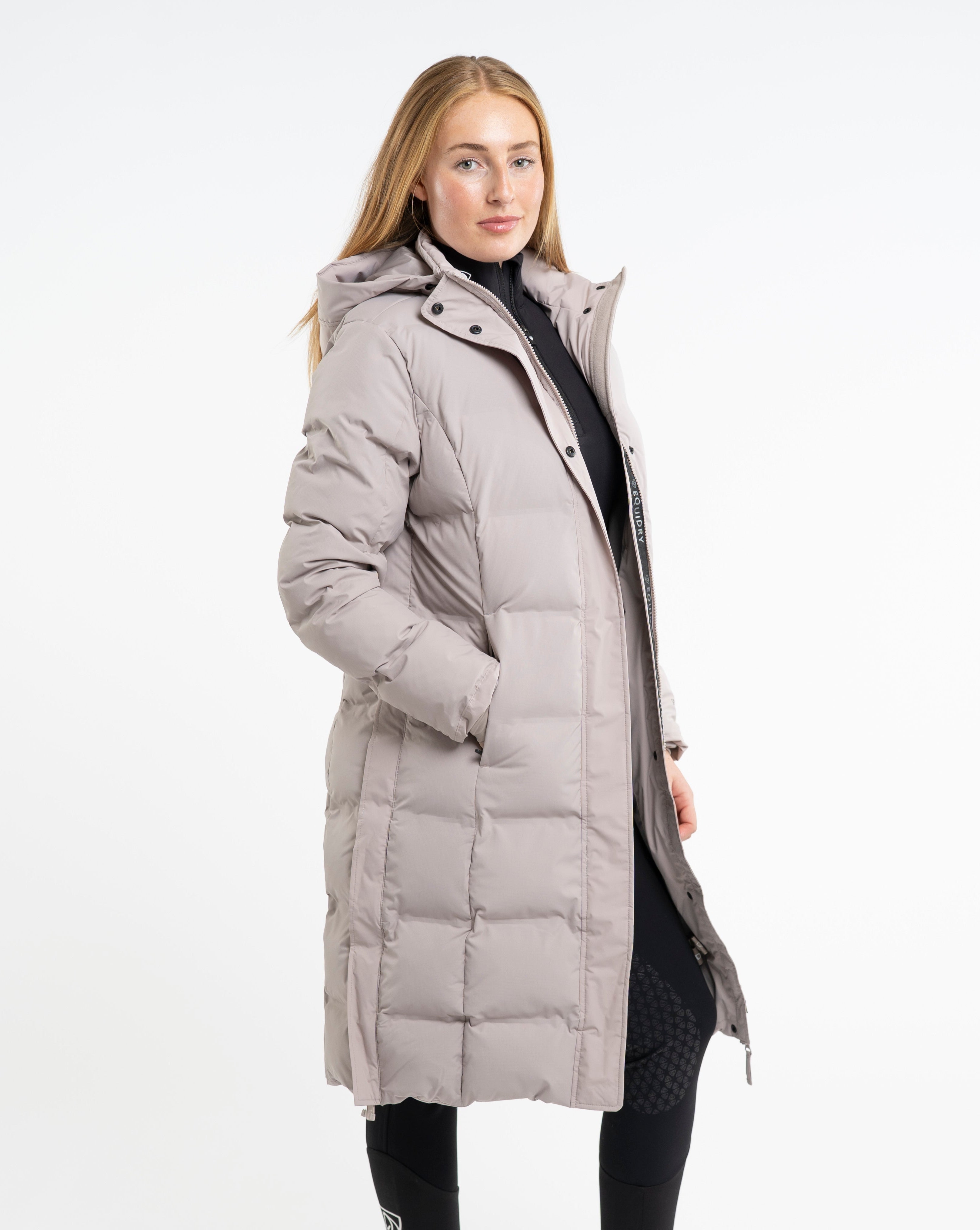 EQUIDRY Thora Waterproof Riding Puffer Women's Sand