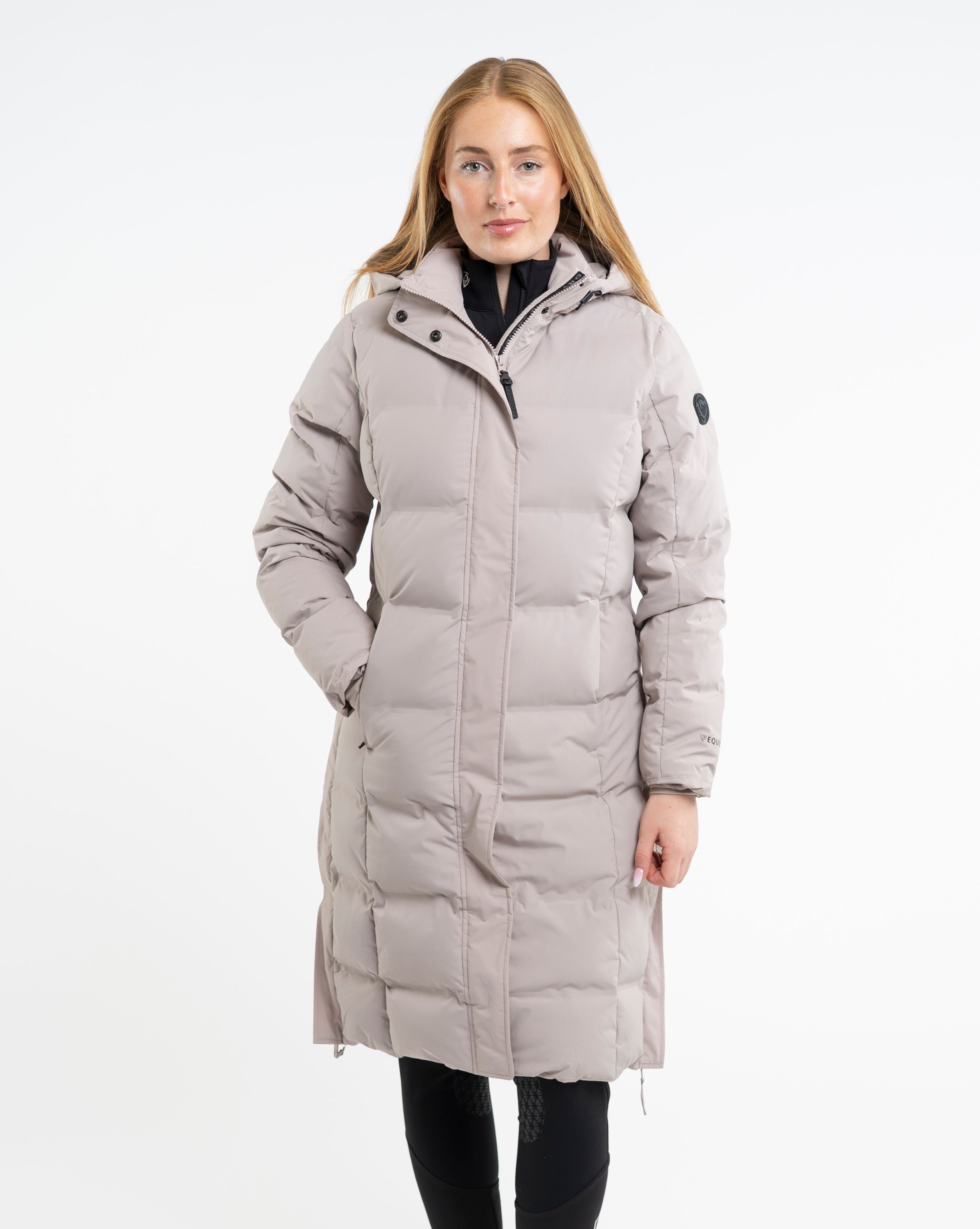 EQUIDRY Thora Waterproof Riding Puffer Women's Sand