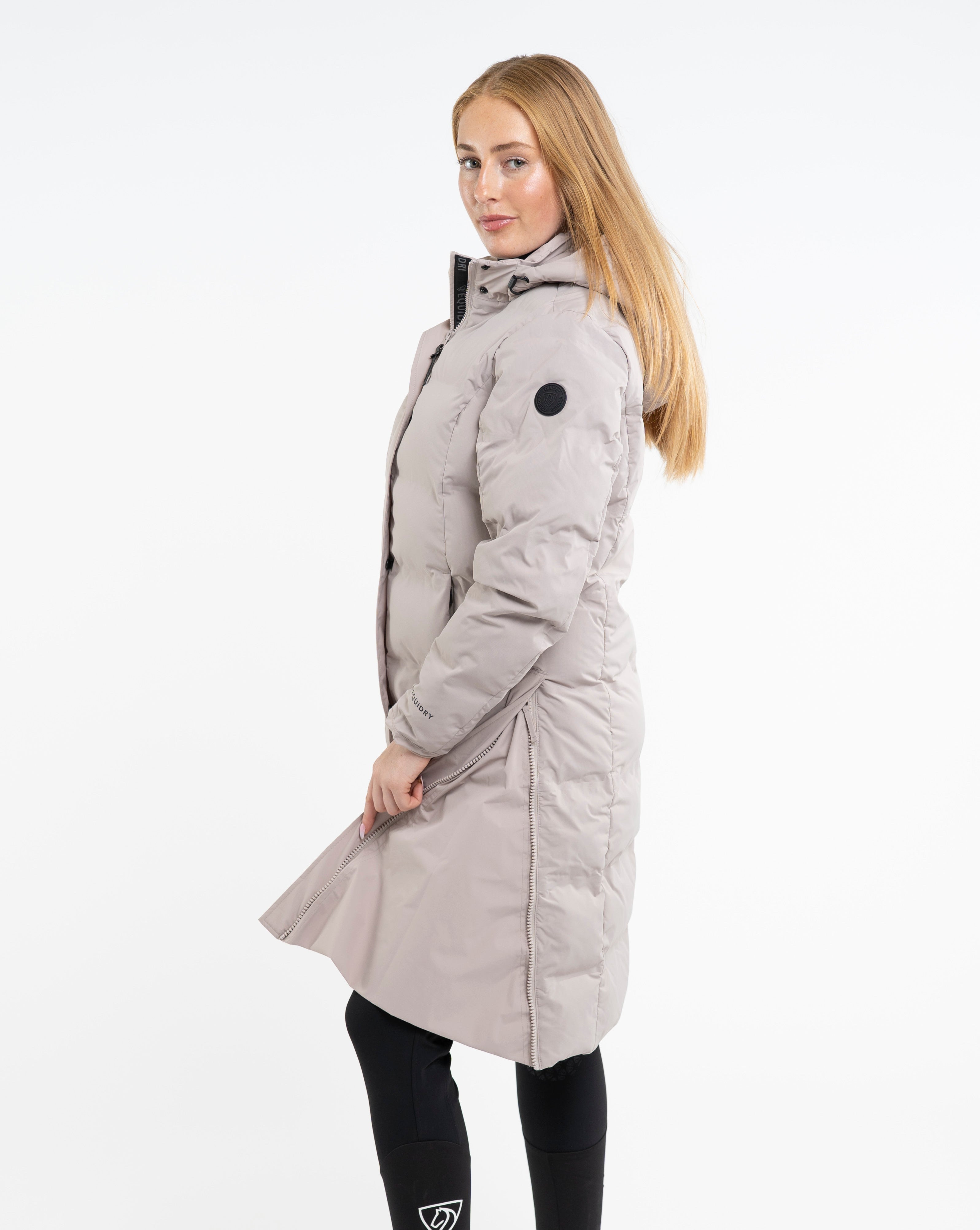 EQUIDRY Thora Waterproof Riding Puffer Women's Sand