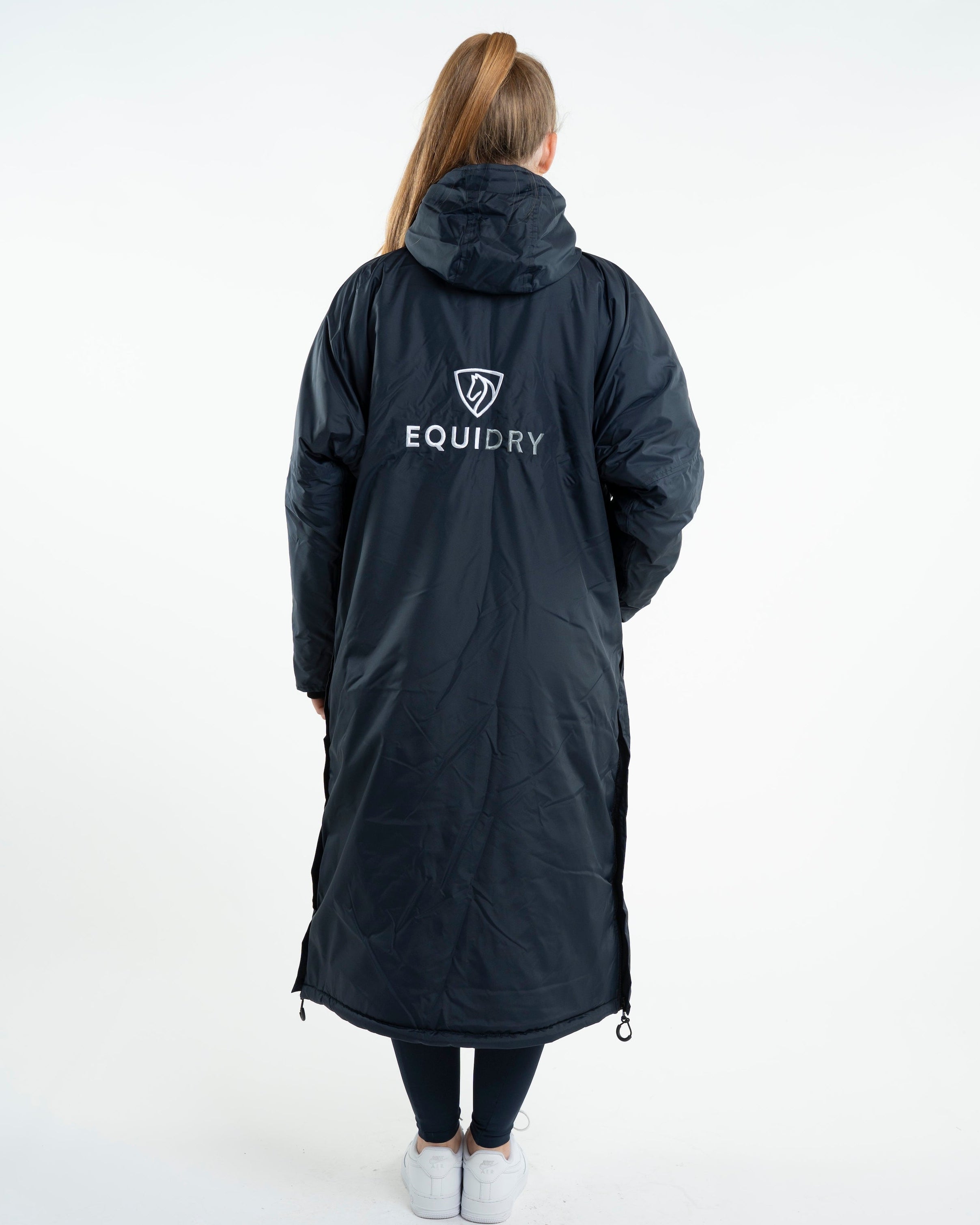 EQUIDRY Evolution Women's Thick Fleece Navy/Navy | XXS Tall (UK4-12)