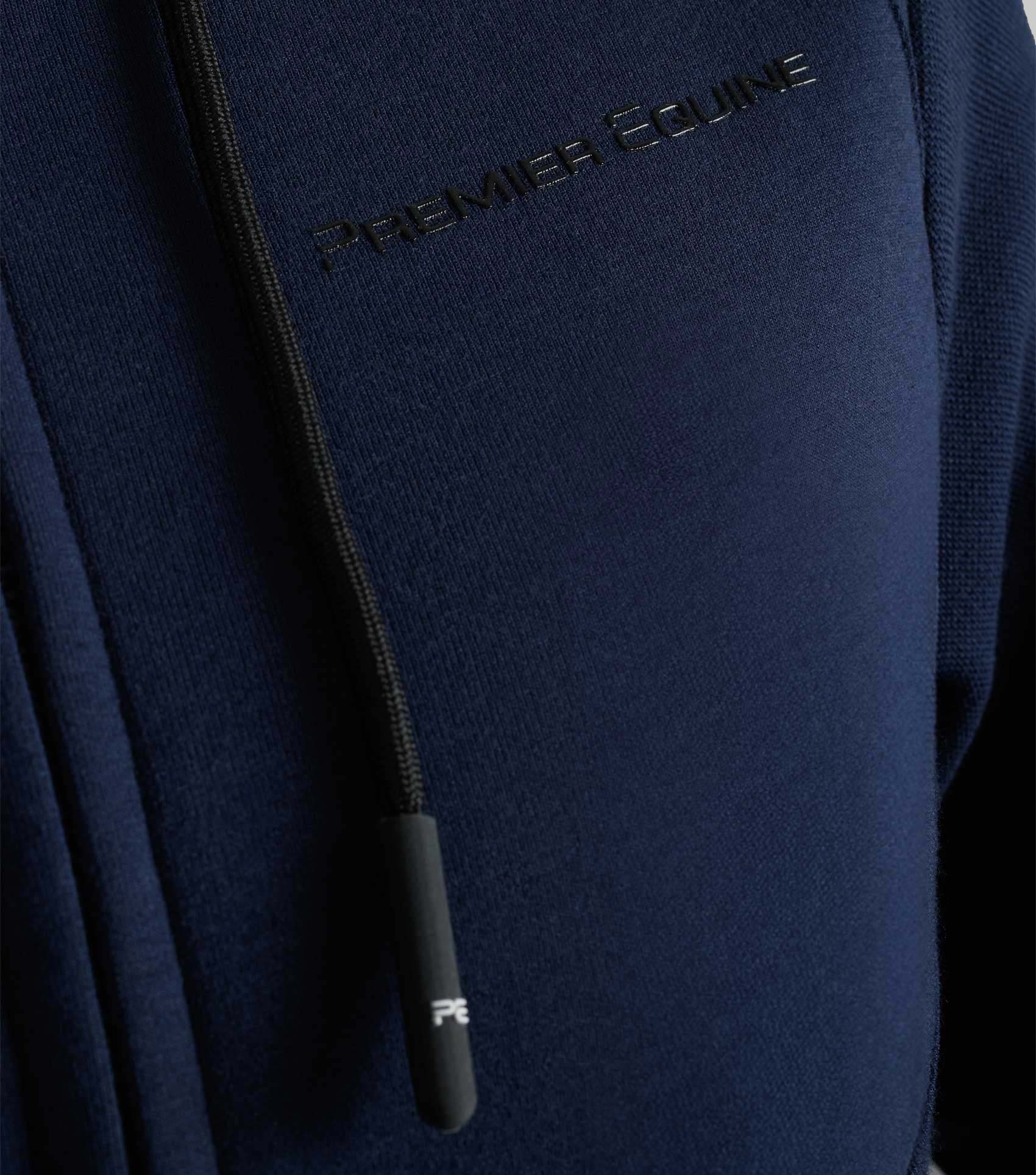 Premier Equine Legato Hooded Full-Zip Sweatshirt French Navy UK10