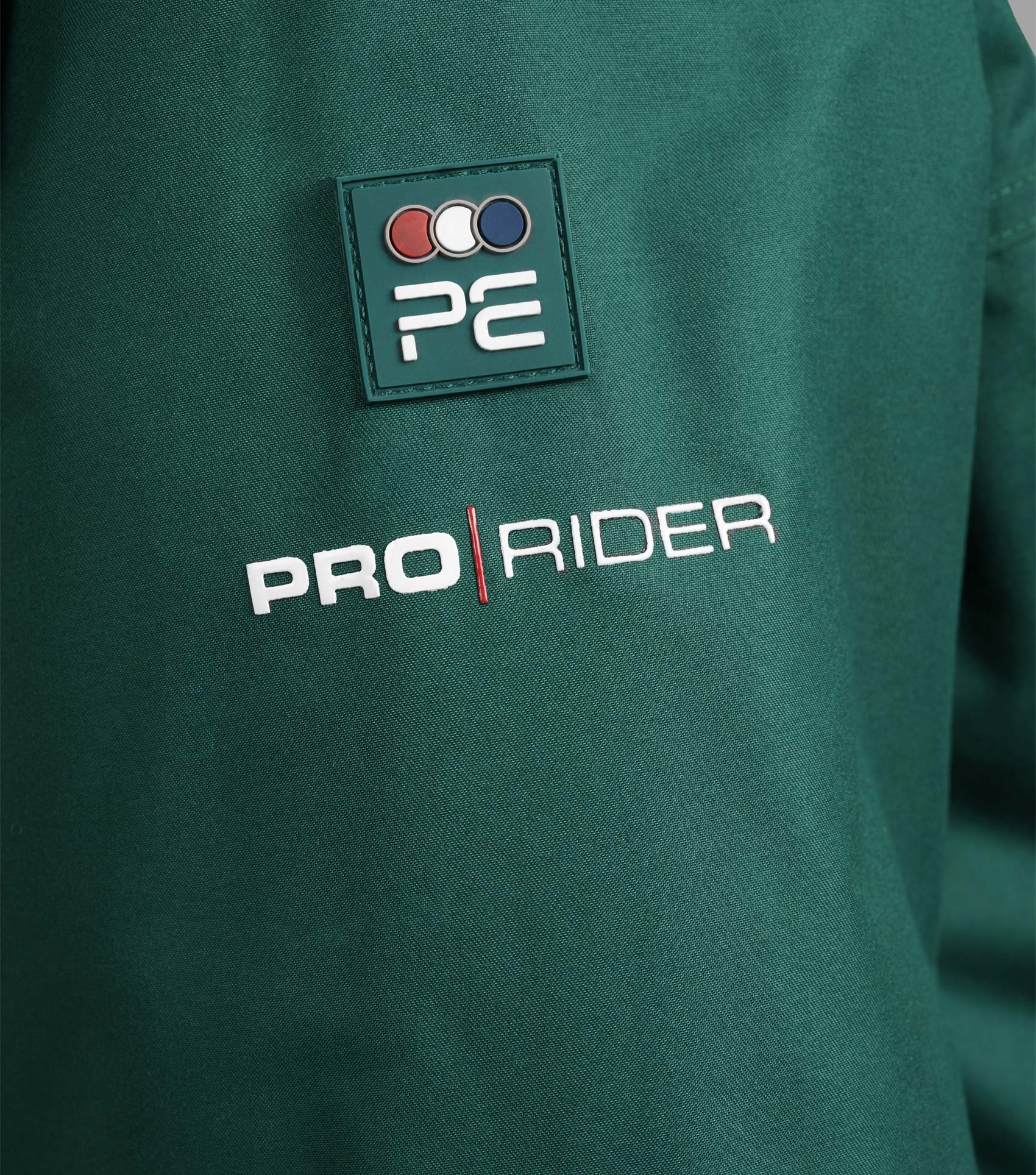 Premier Equine Pro Rider Unisex Waterproof Riding Jacket Green