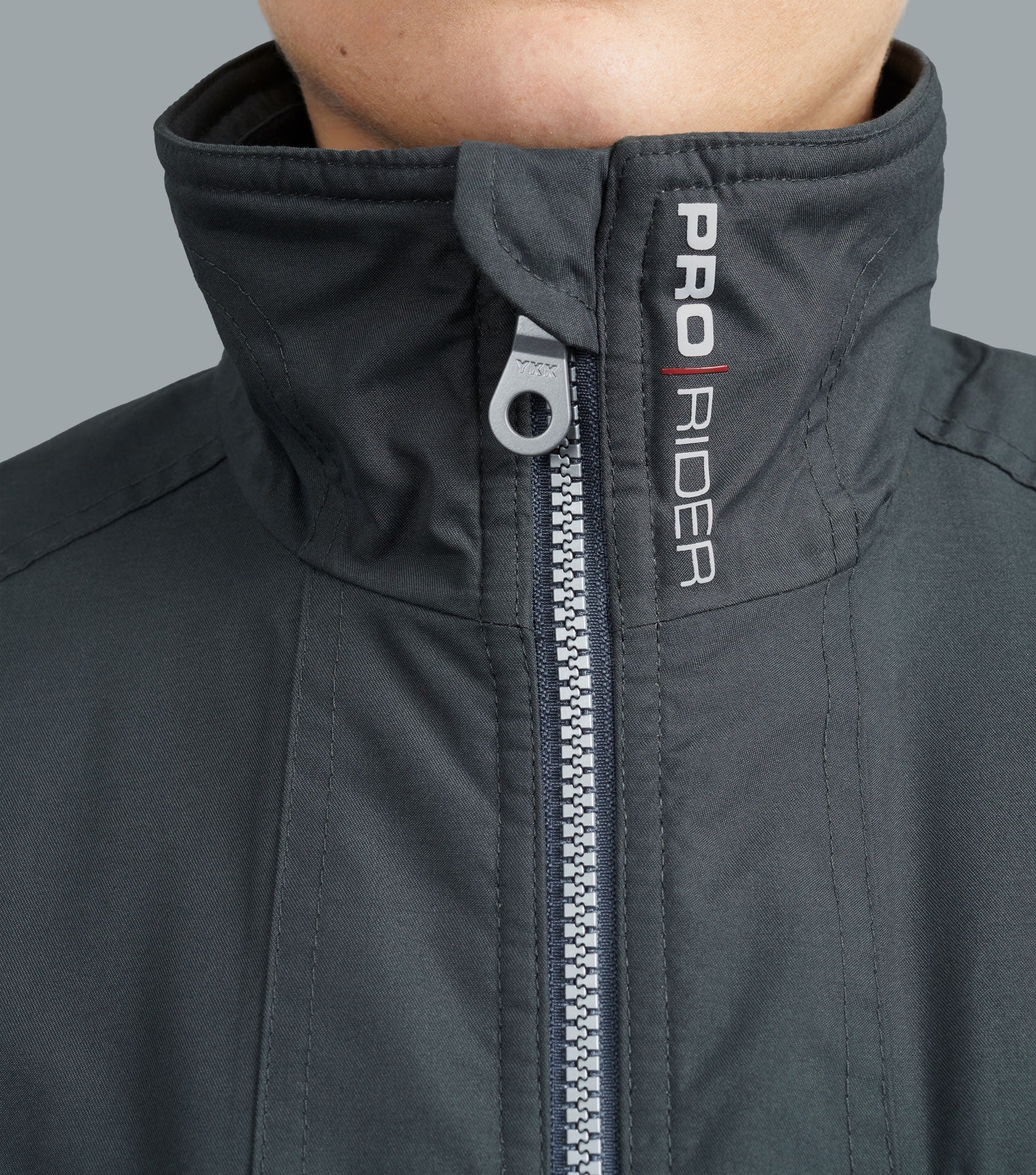 Premier Equine Pro Rider Unisex Waterproof Riding Jacket Anthracite Grey