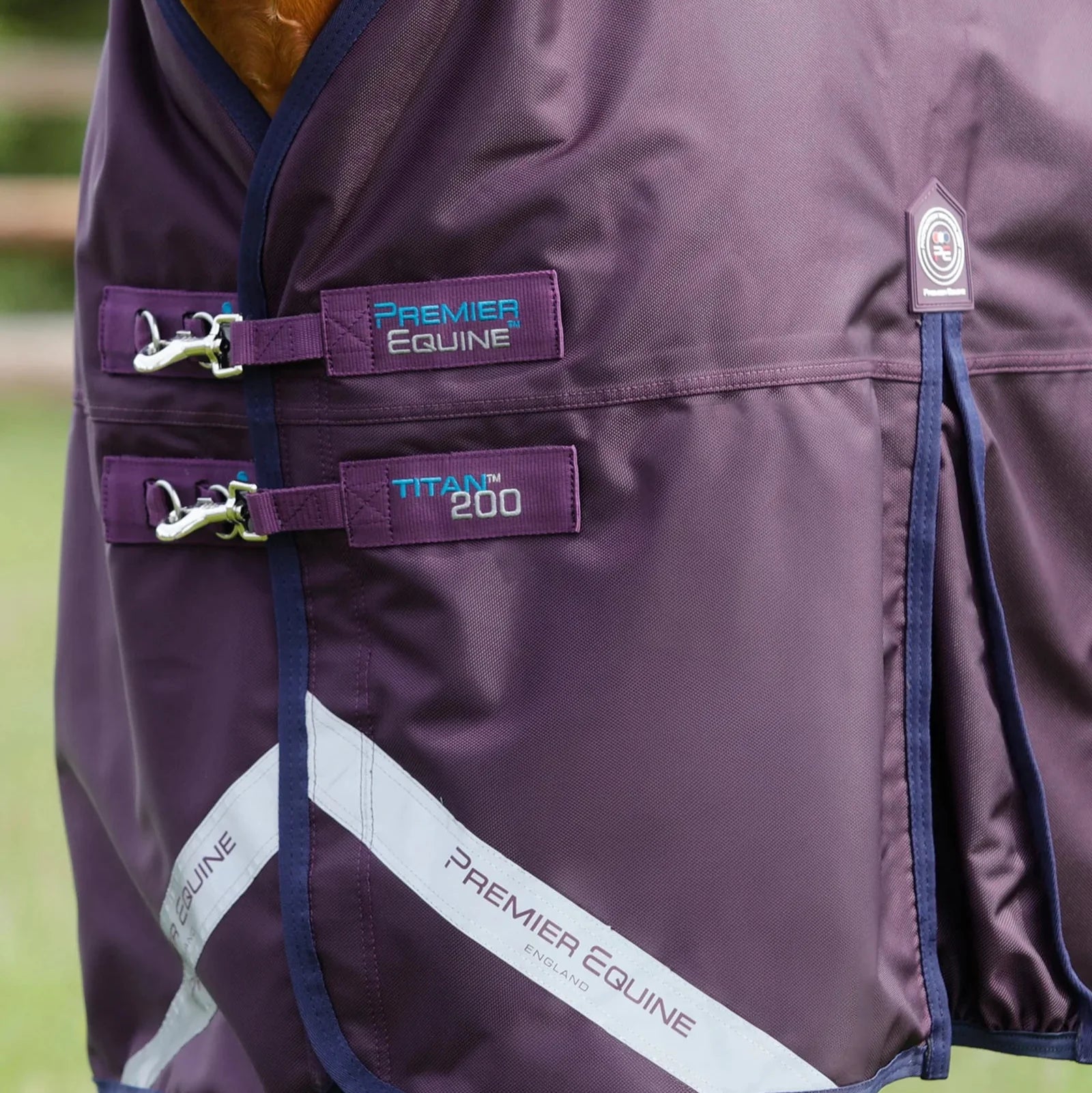 Premier Equine Titan 200g Original Turnout Rug Purple