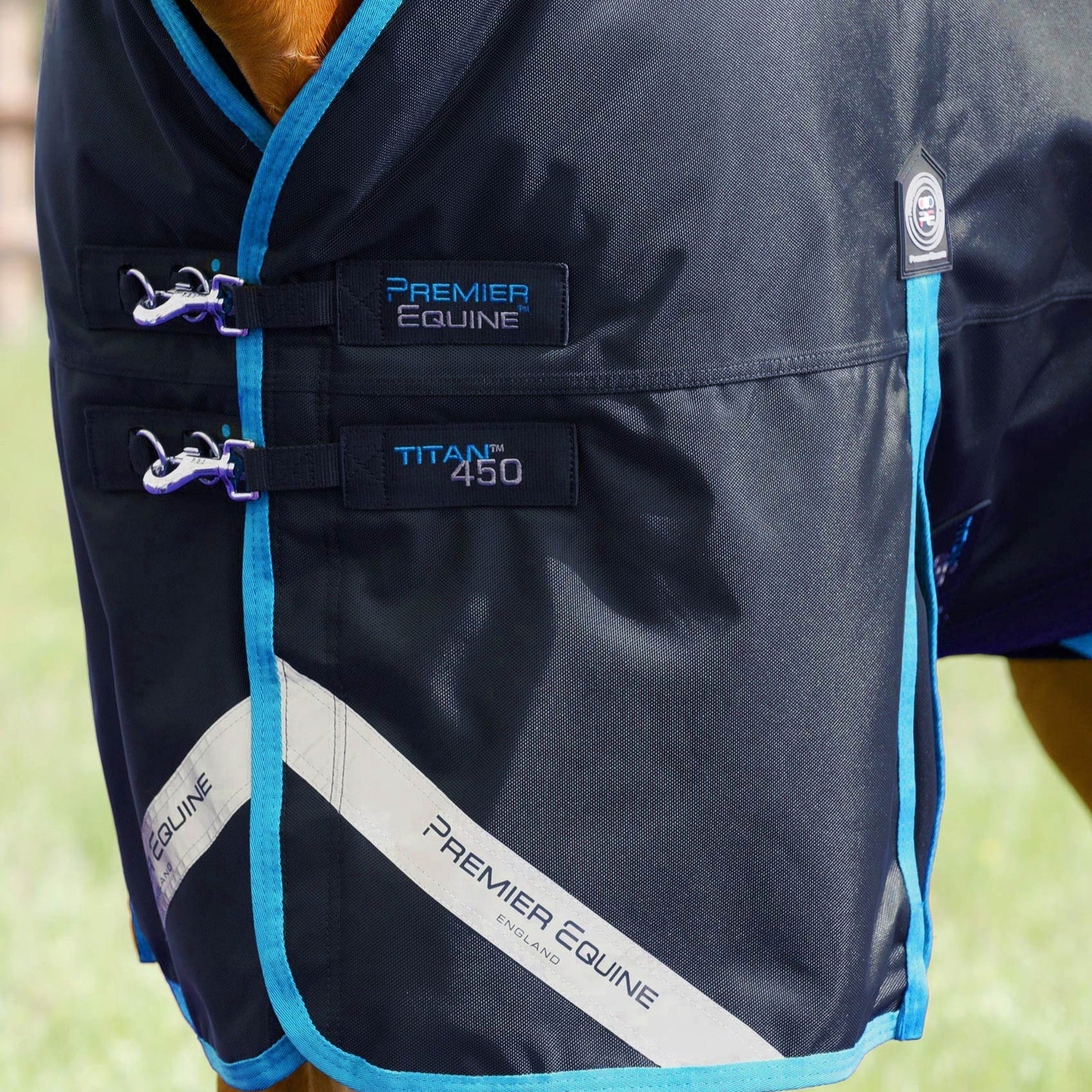 Premier Equine Titan 450g Original Turnout Rug Navy