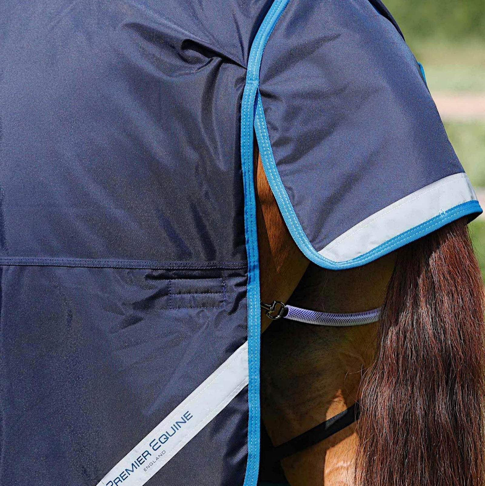 Premier Equine Titan 450g Original Turnout Rug Navy