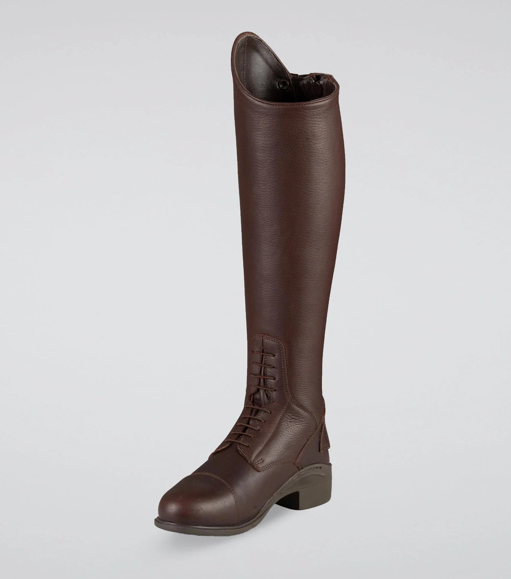 Premier Equine Vallardi Ladies Leather Field Tall Riding Boot Brown