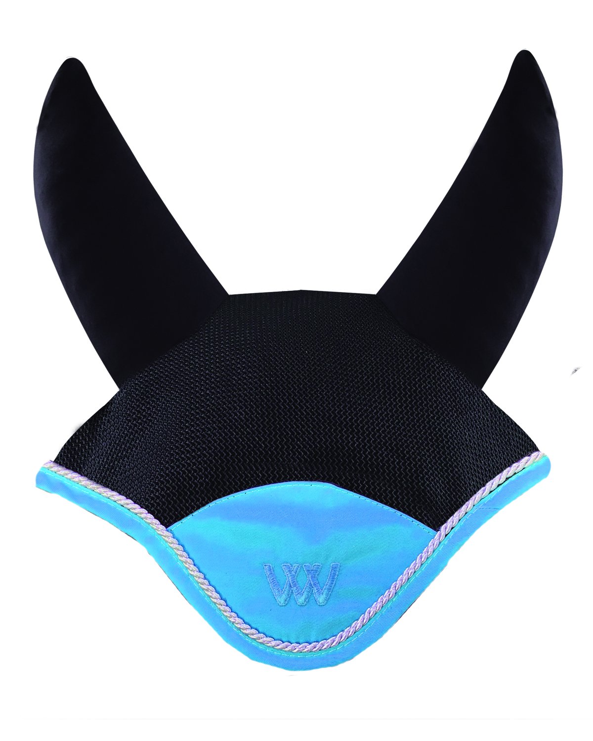 Woof Wear Fly Veil Black Turquoise - Medium