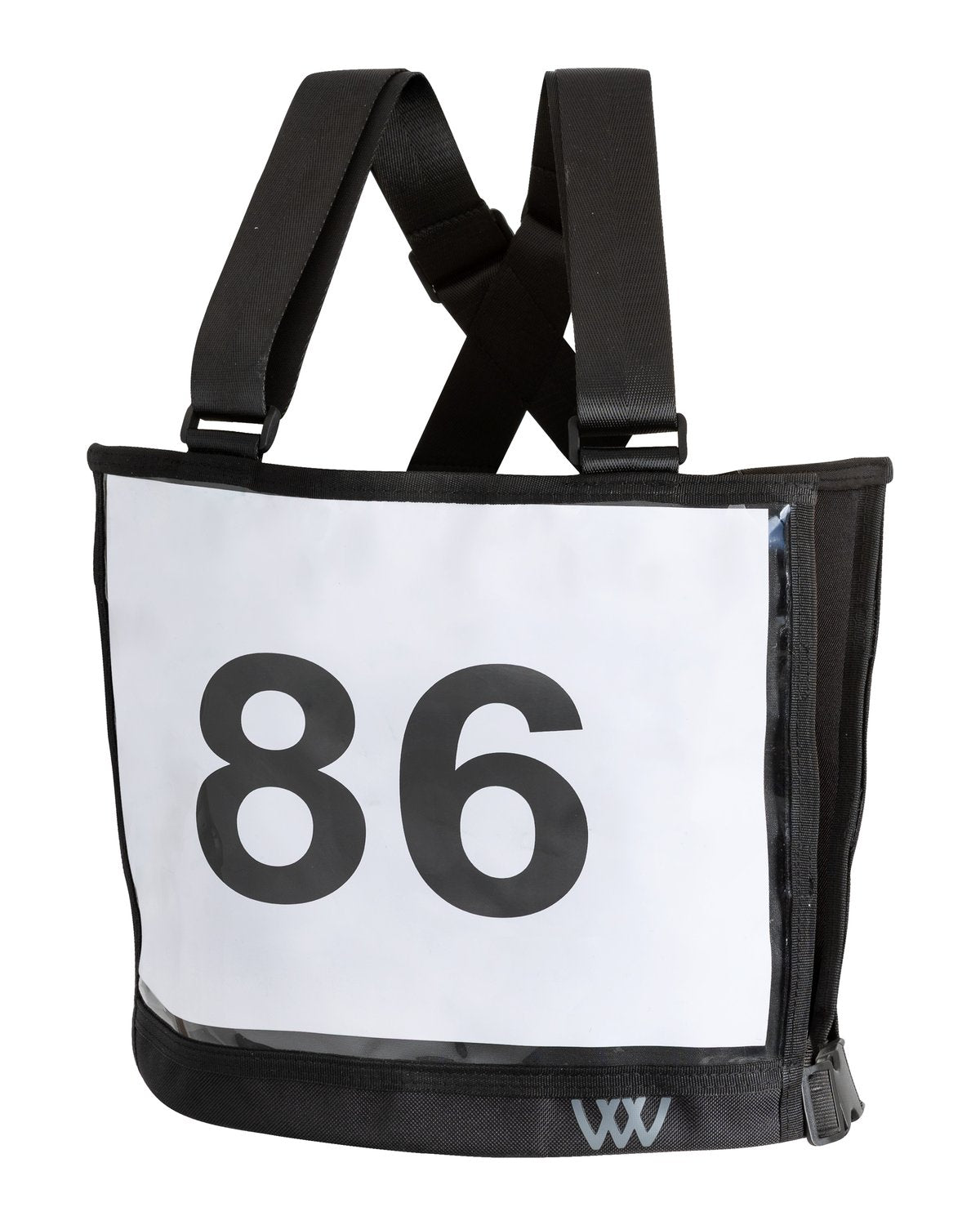 Woof Wear Event Number Bib Black