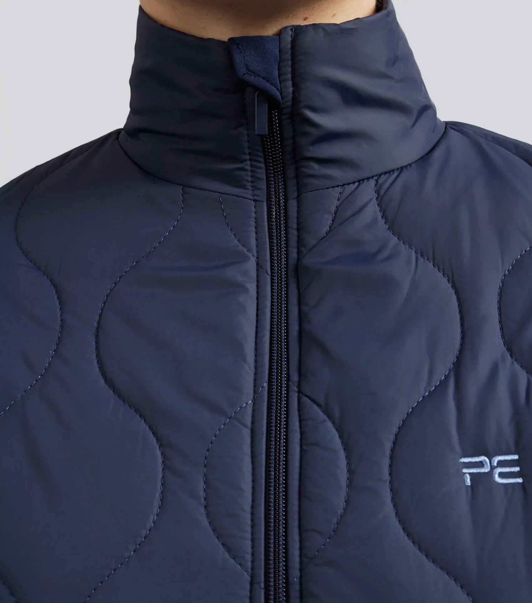 Premier Equine Campani Womens Quilted Riding Gilet Navy UK10