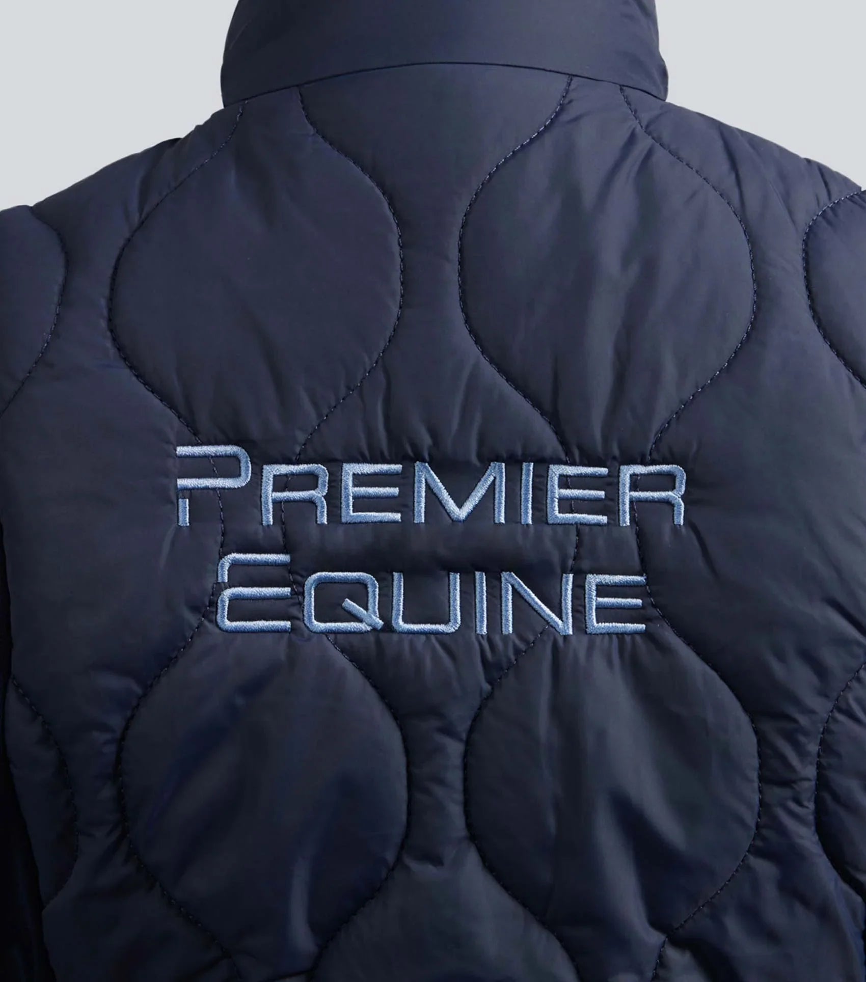 Premier Equine Campani Womens Quilted Riding Gilet Navy UK10