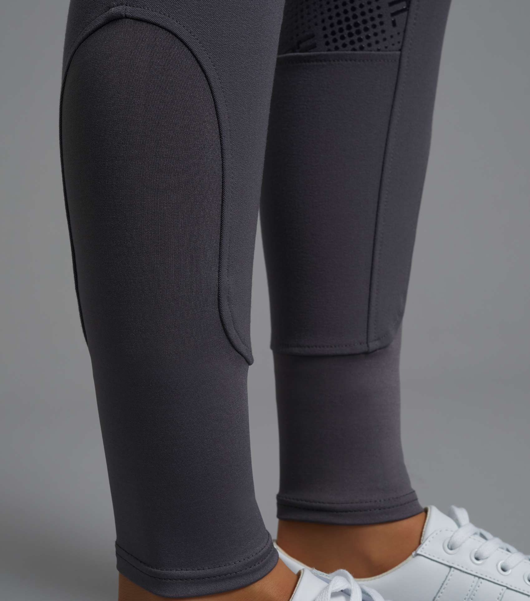 Premier Equine Cassa Ladies Full Seat Gel Riding Breeches Anthracite 22"