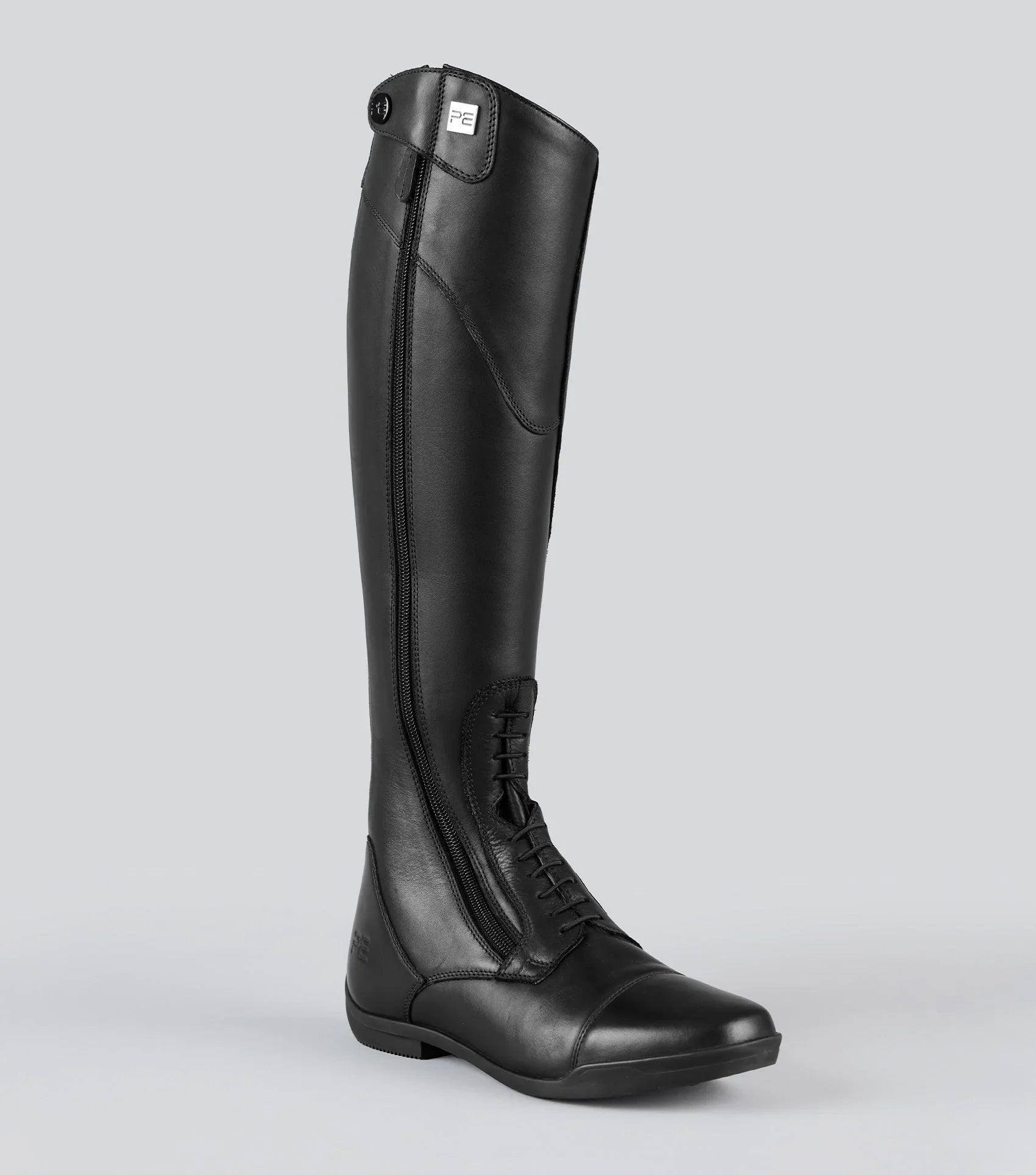 Premier Equine Cedo Womens Leather Field Tall Riding Boots Black
