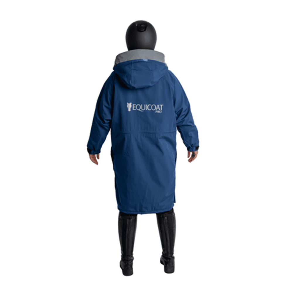 Equicoat Pro Coat Unisex Adult Navy - Large