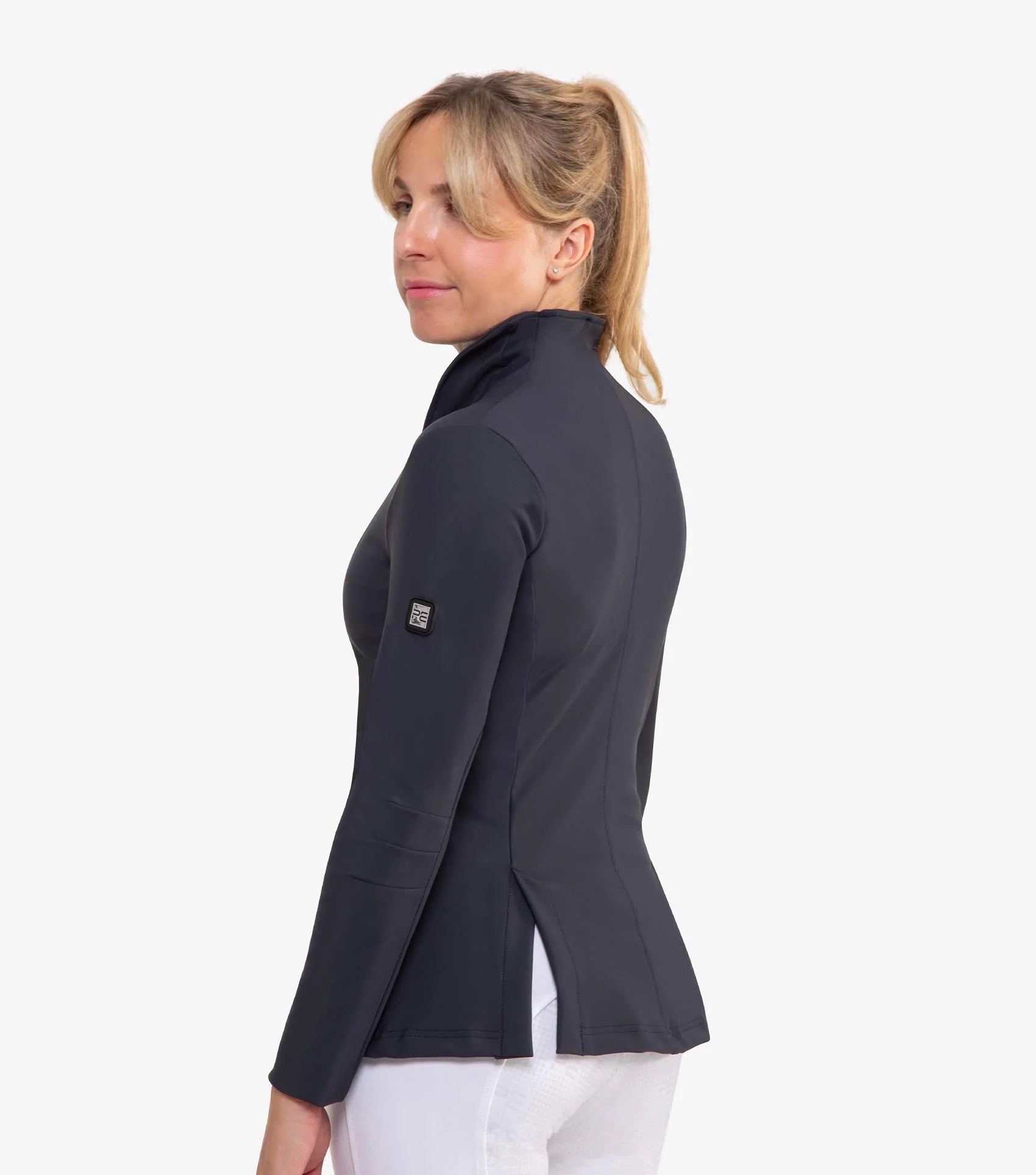 Premier Equine Finio Ladies Competition Show Jacket Grey UK14