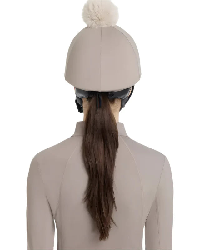 LeMieux Pom Hat Silk Pecan/Stone