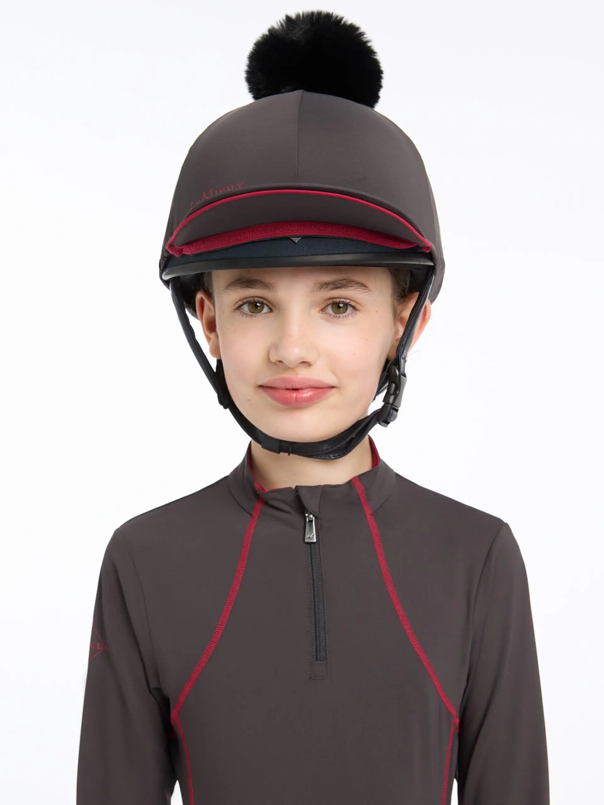 LeMieux Pippa Hat Silk Cinder