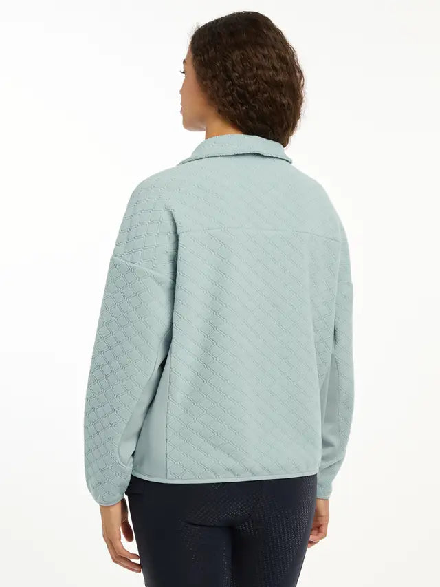LeMieux Dana Quarter Zip Fleece Glacier