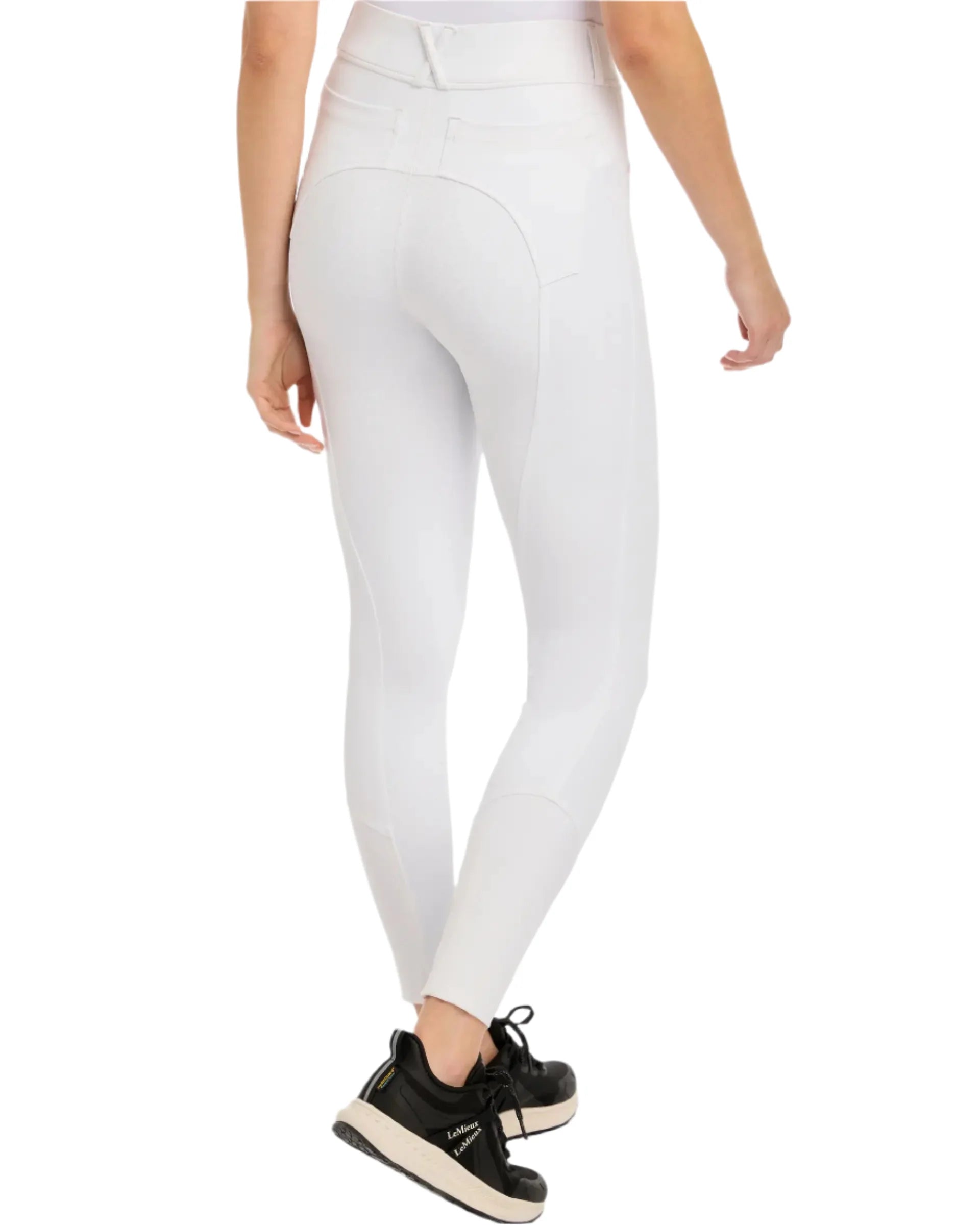 LeMieux Demi Pull On Breggings White - Old Style UK12
