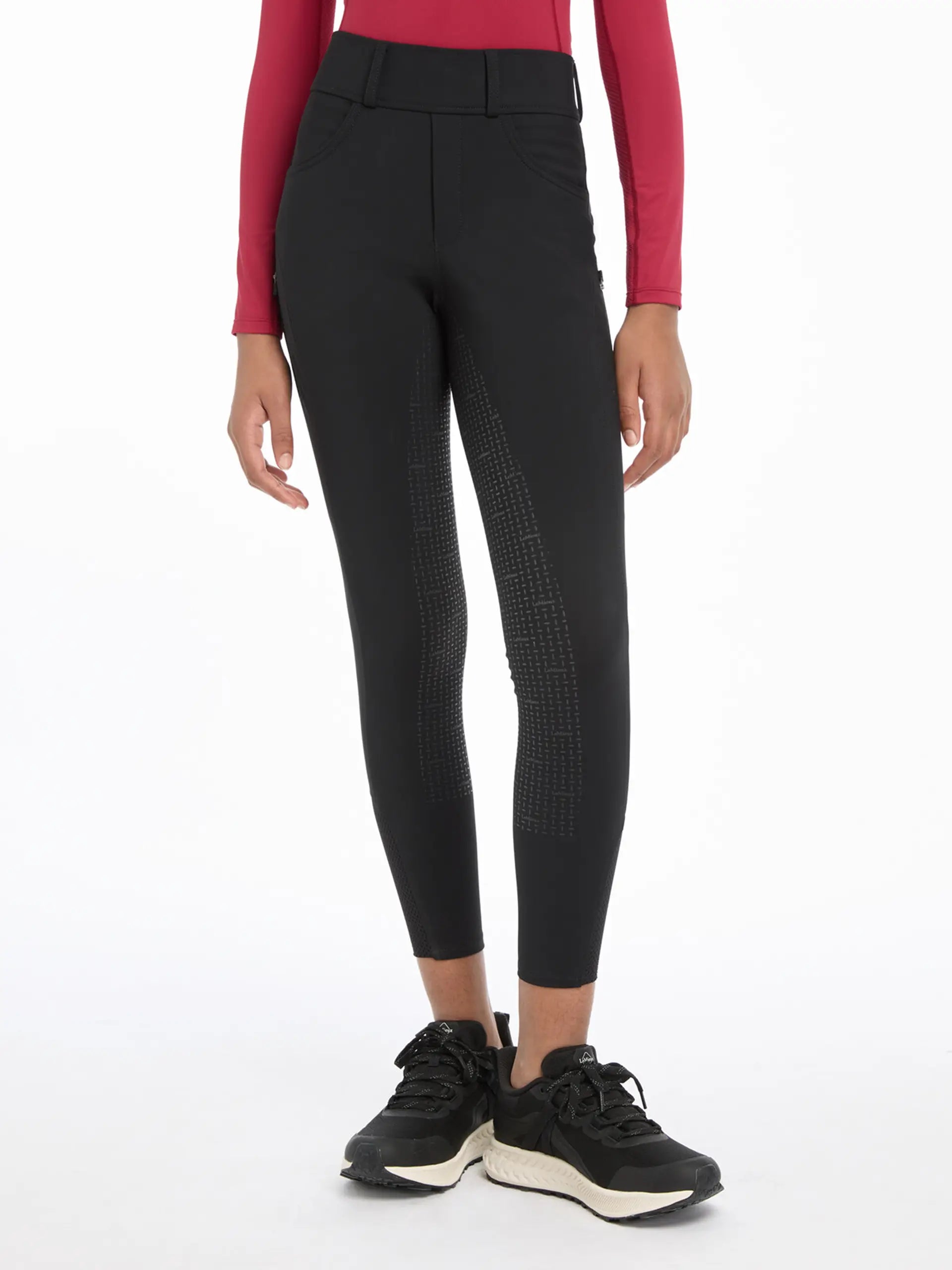 LeMieux Young Rider Ella Winter Breggings Black
