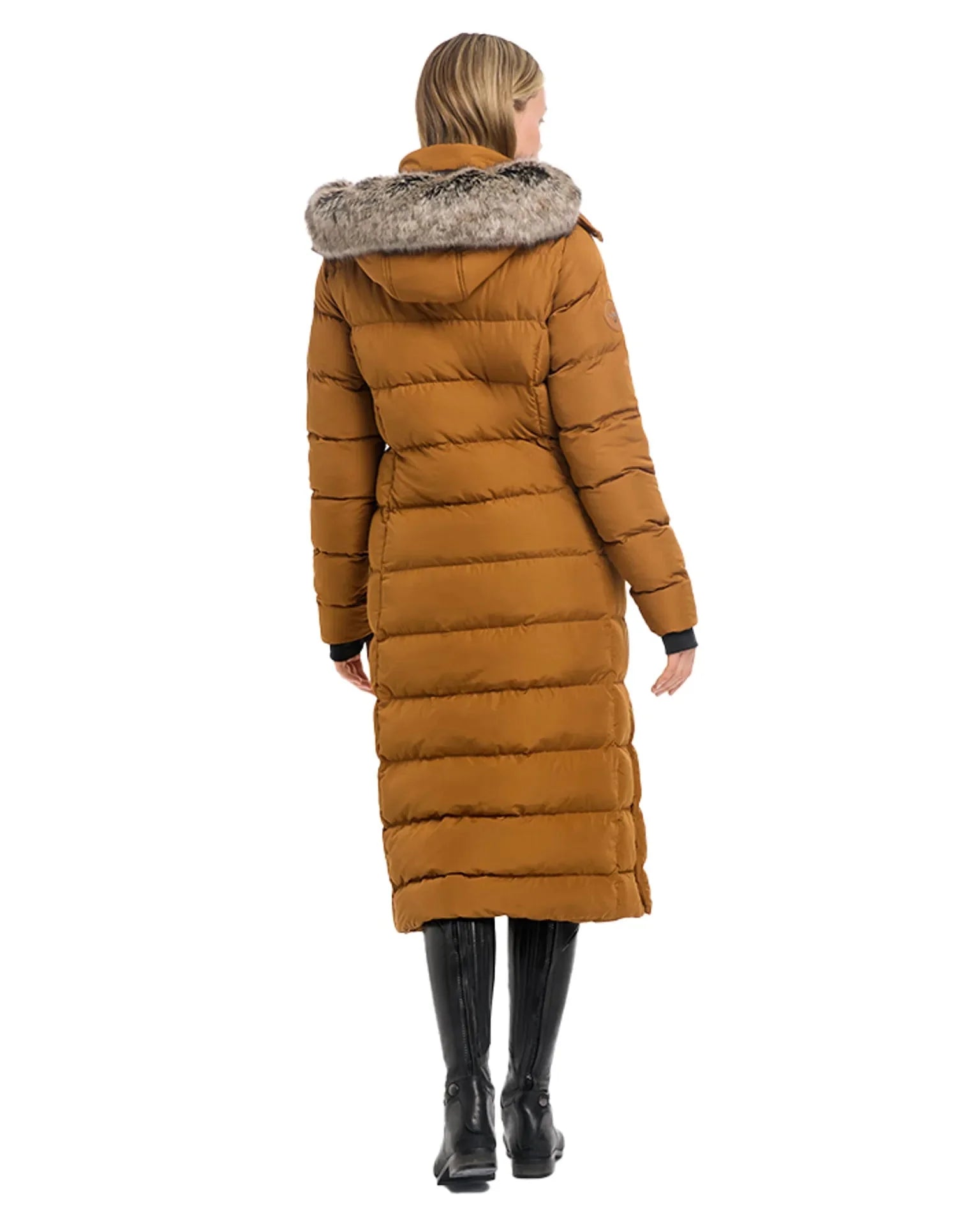 LeMieux Harper Longline Puffer Coat Ginger