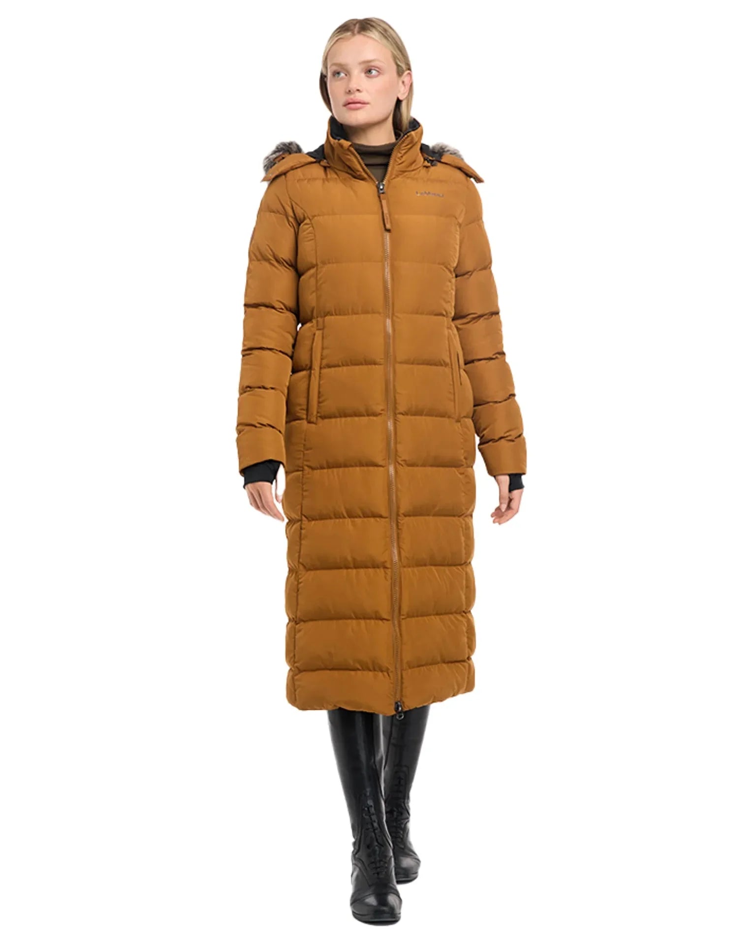 LeMieux Harper Longline Puffer Coat Ginger