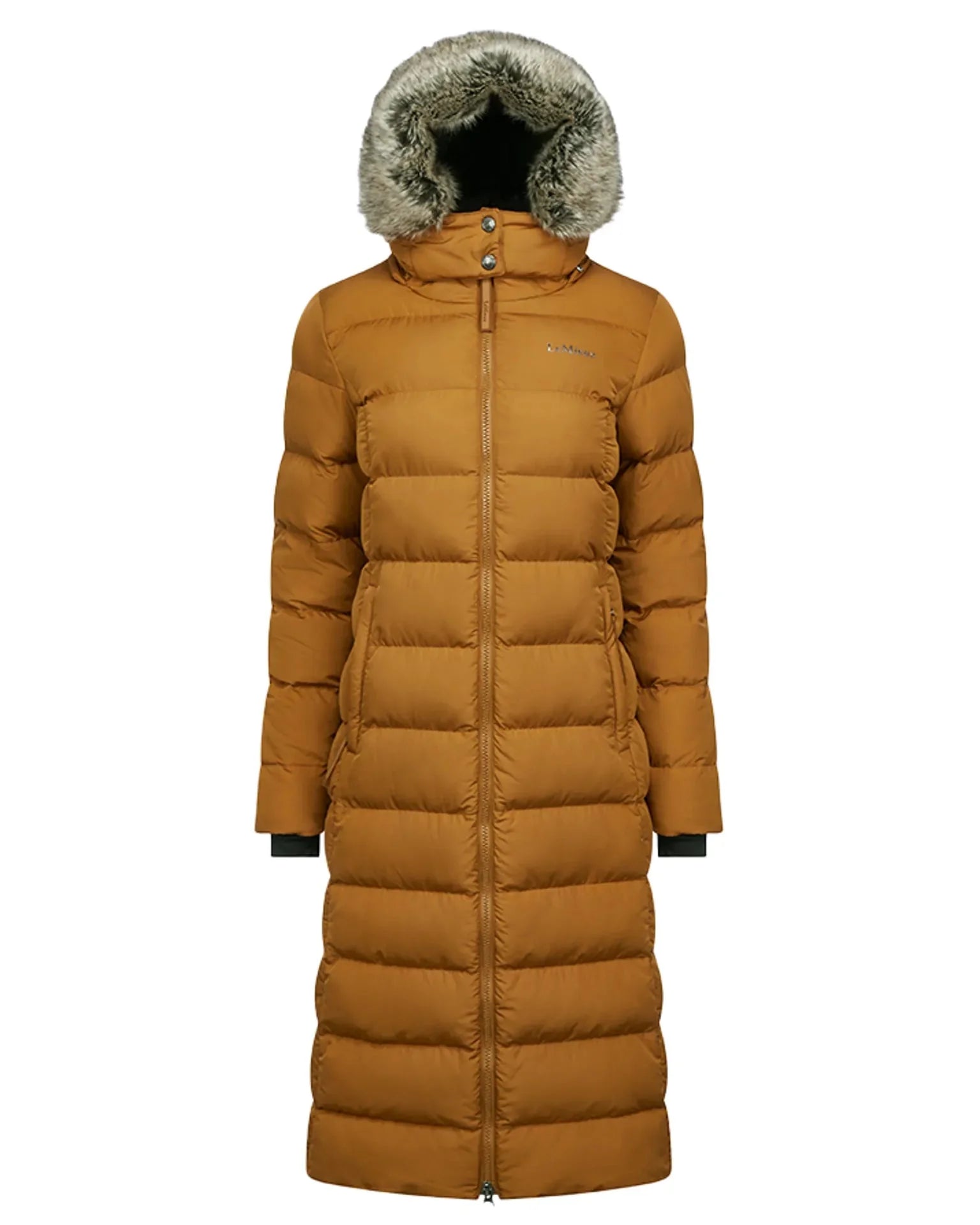 LeMieux Harper Longline Puffer Coat Ginger