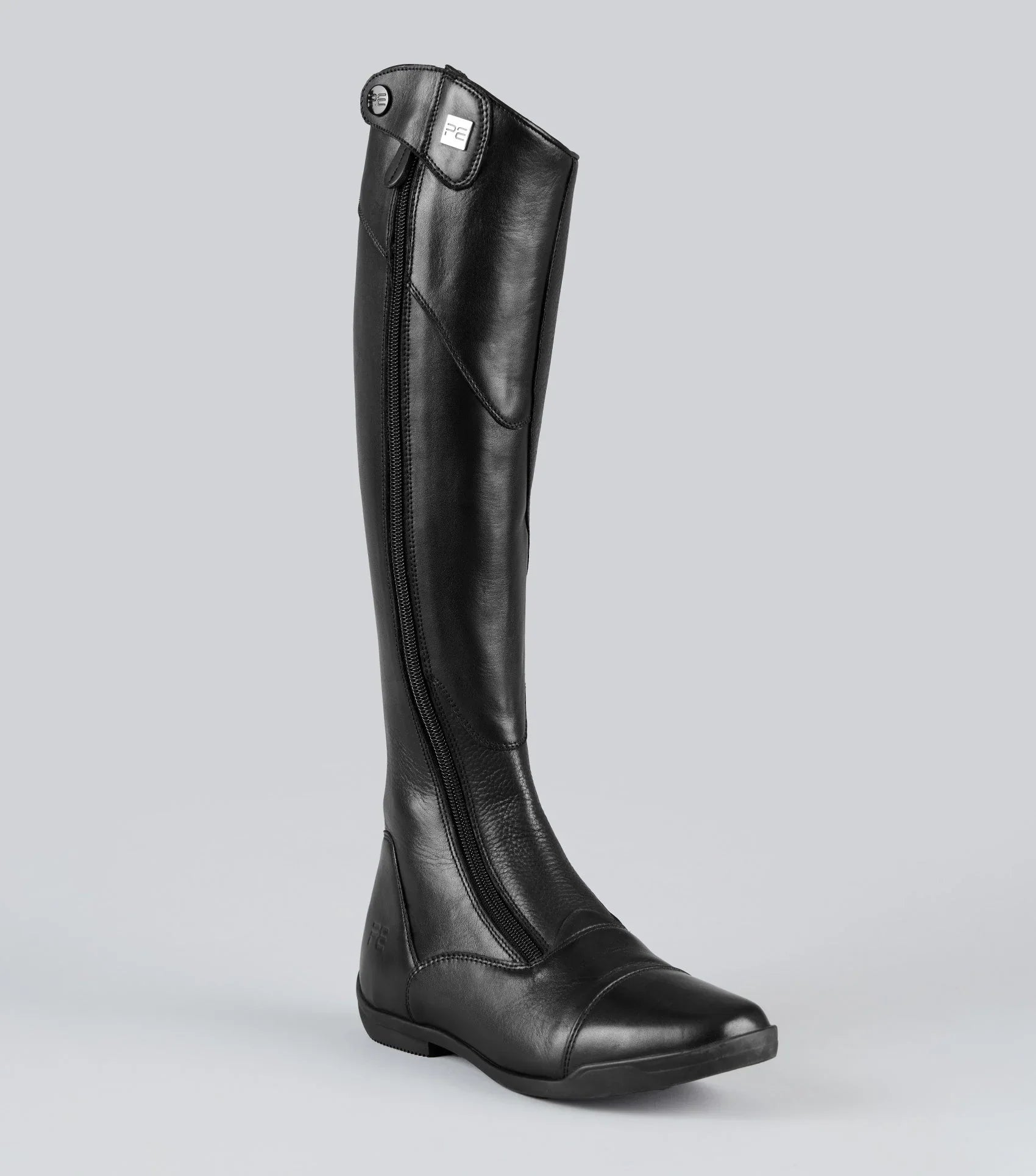 Premier Equine Modus Womens Leather Dress Tall Riding Boots Black