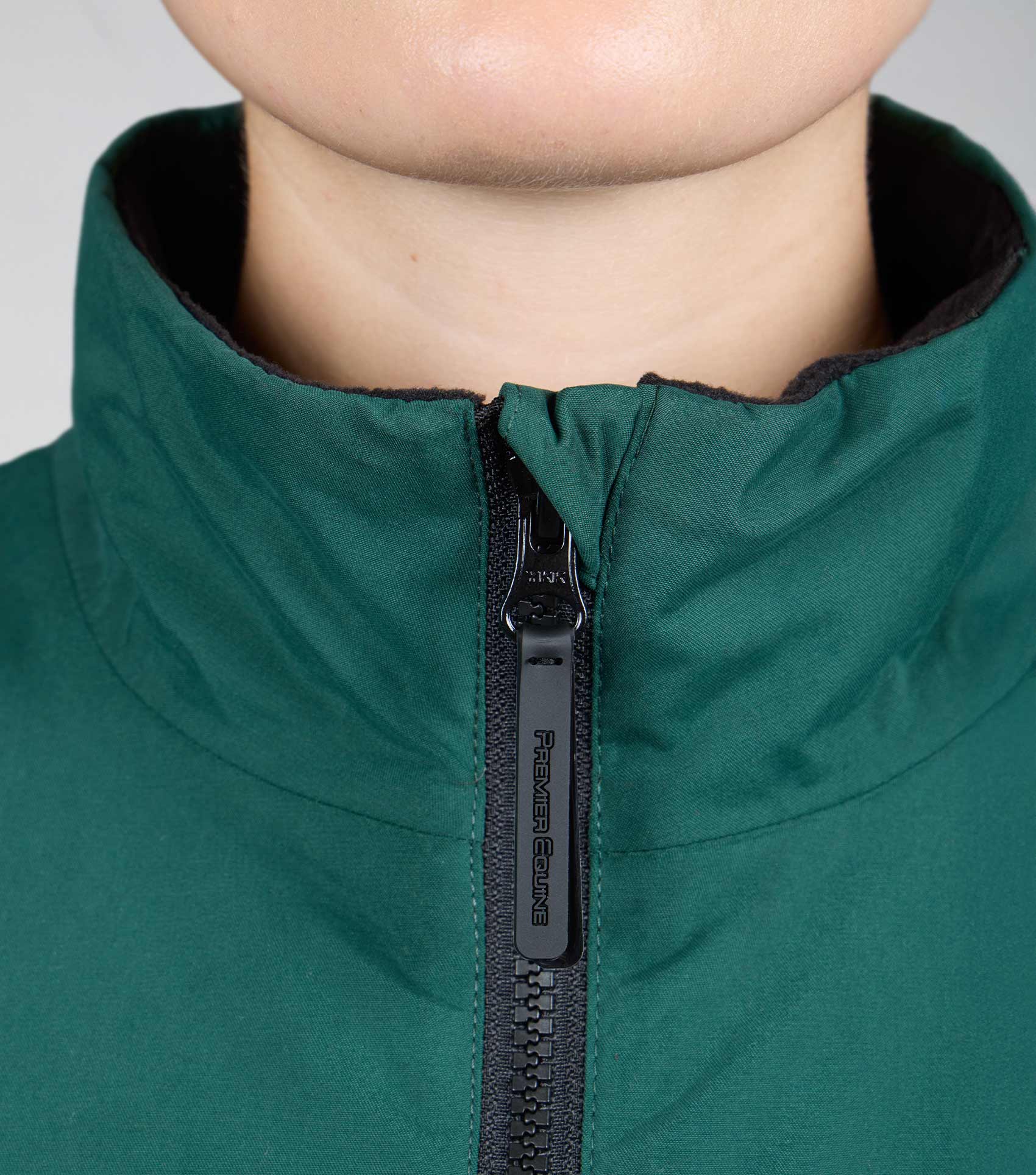 Premier Equine Omnia Womens Waterproof Riding Jacket Green