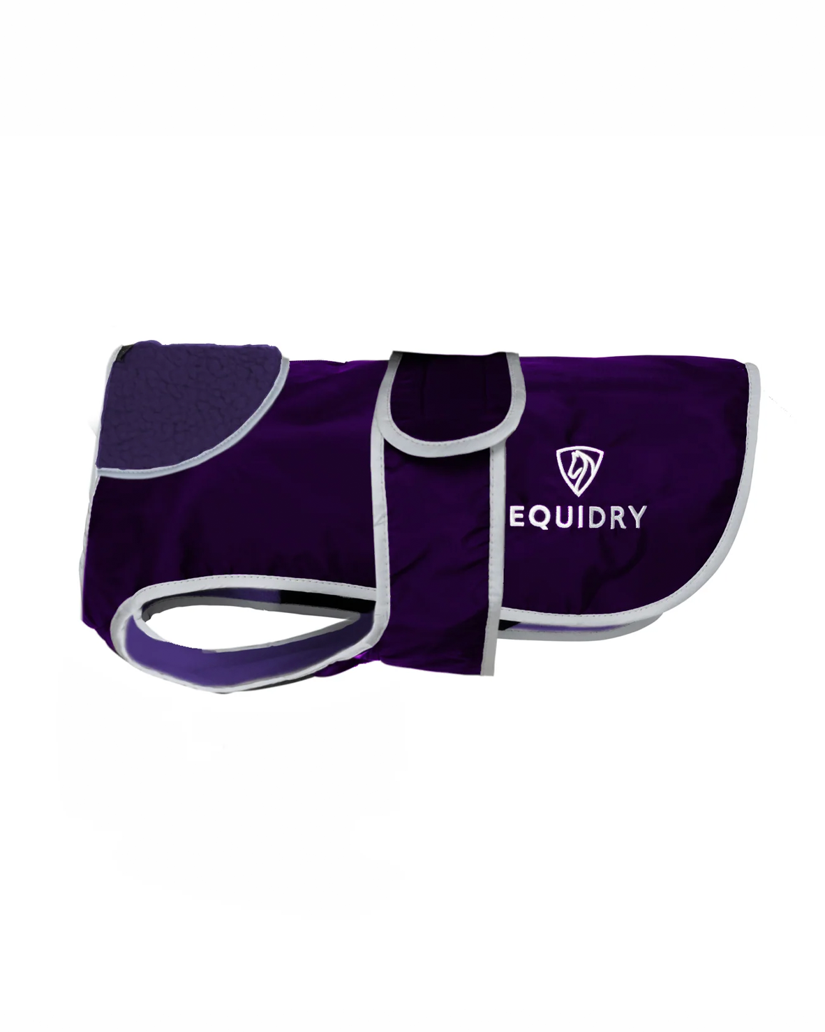 EQUIDRY Waterproof Dog Coat Deep Purple/Purple | Medium