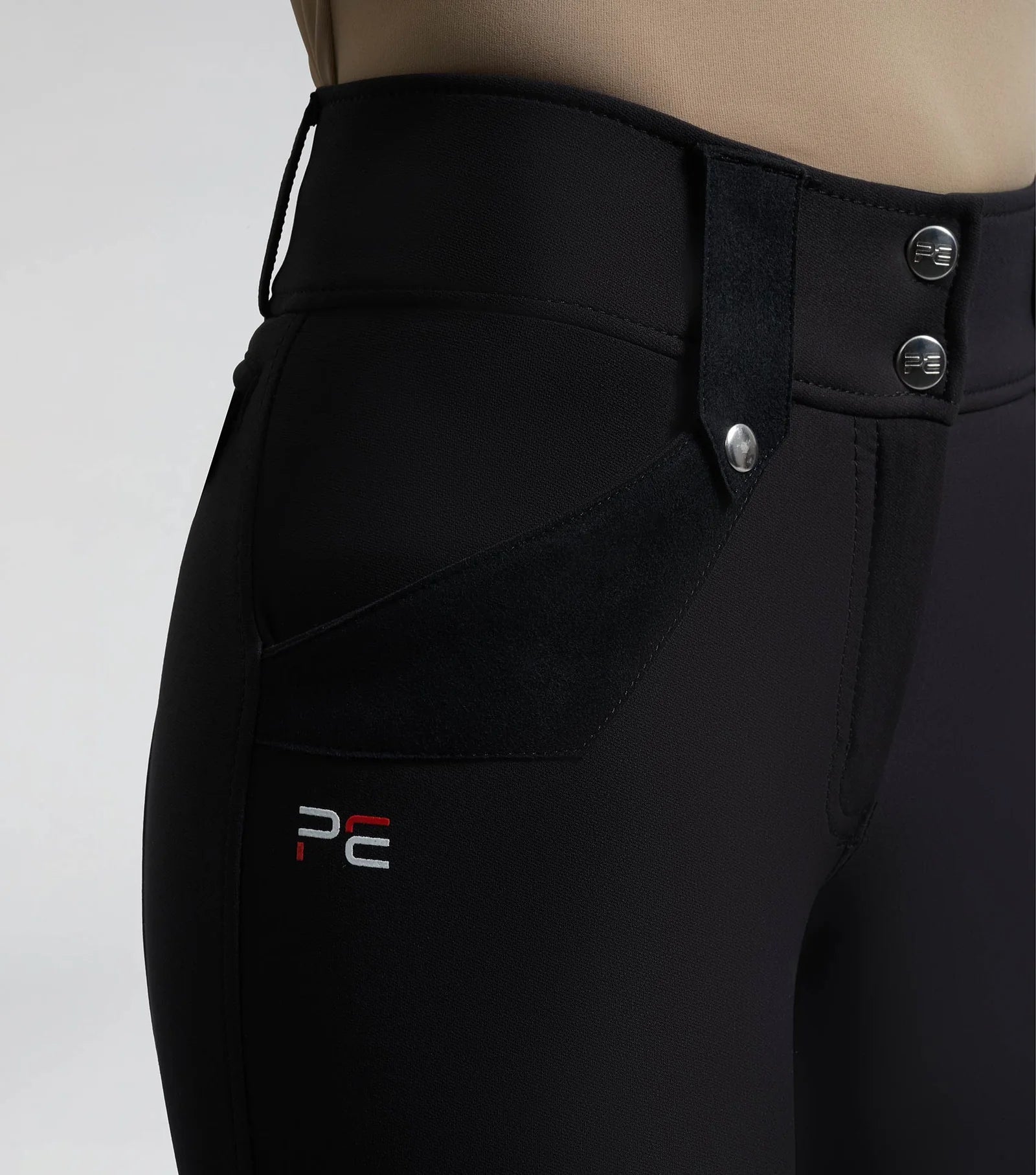 Premier Equine Torino Ladies Full Seat Gel Riding Breeches Black