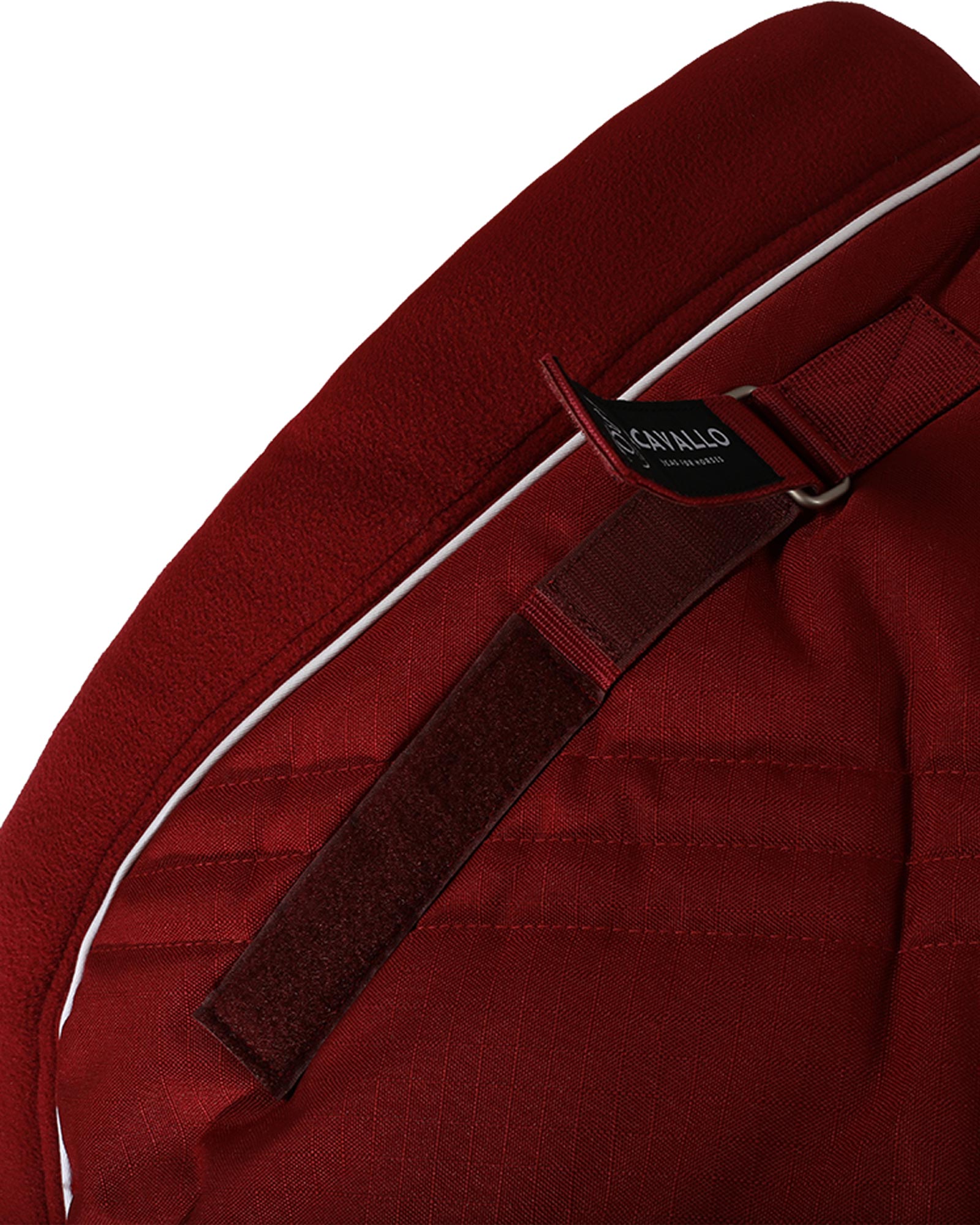 Acavallo 600D Ripstop Stable Rug 500G Burgundy 155CM