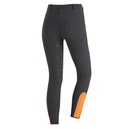 Schockemohle Electra Full Seat Breeches Grey/Orange 42 (UK 14)