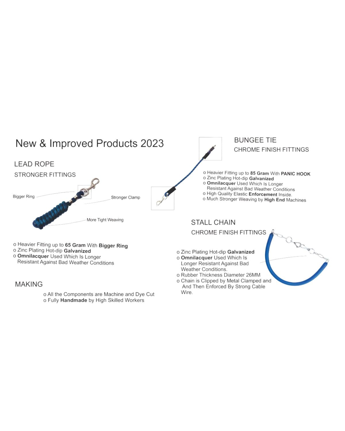 KM Elite Bungee Tie Navy Blue