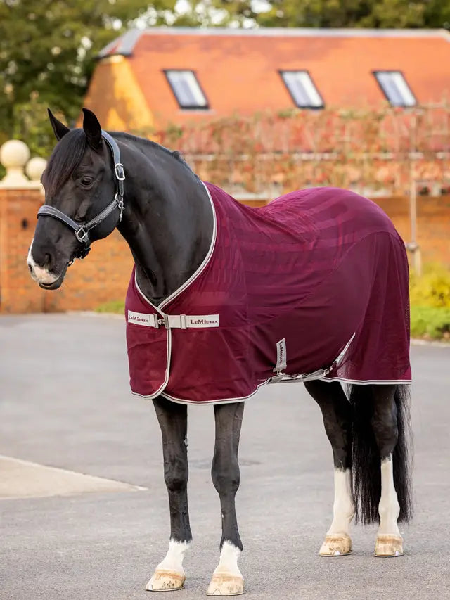 LeMieux Arika Air-Tek Sheet Burgundy 5'6"