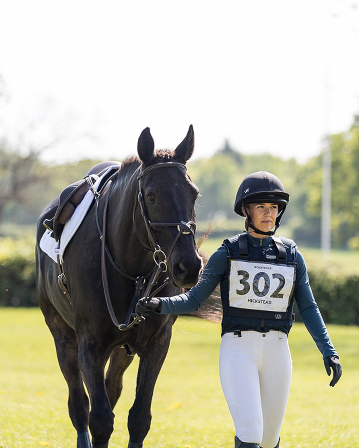 Woof Wear Event Number Bib Black