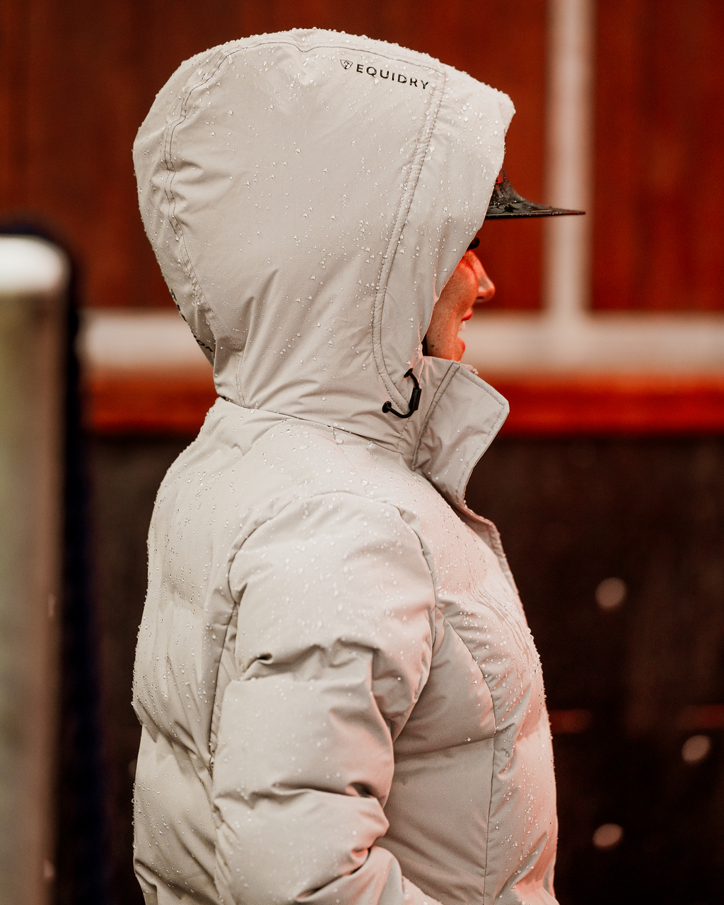 EQUIDRY Thora Waterproof Riding Puffer Women's Sand