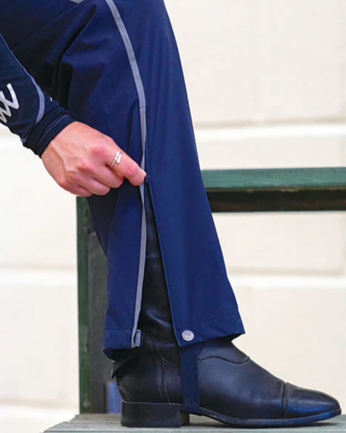 Woof Wear All Season Waterproof Riding Trousers Navy - L