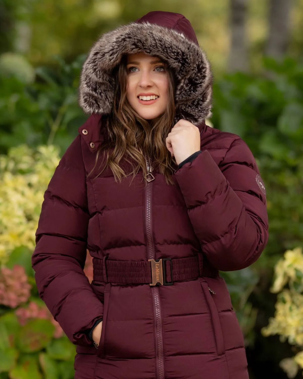 LeMieux Gina Three Quarter Coat Port