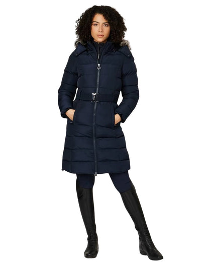 LeMieux Gina Three Quarter Coat Navy