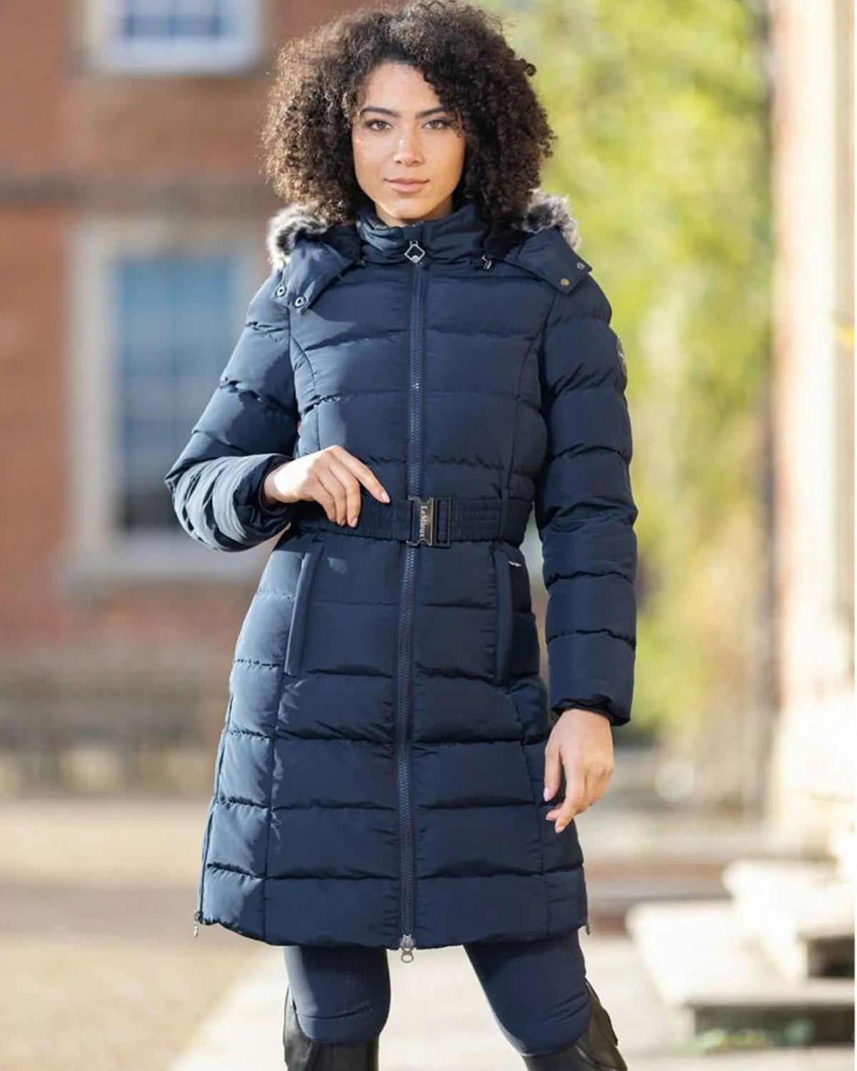 LeMieux Gina Three Quarter Coat Navy